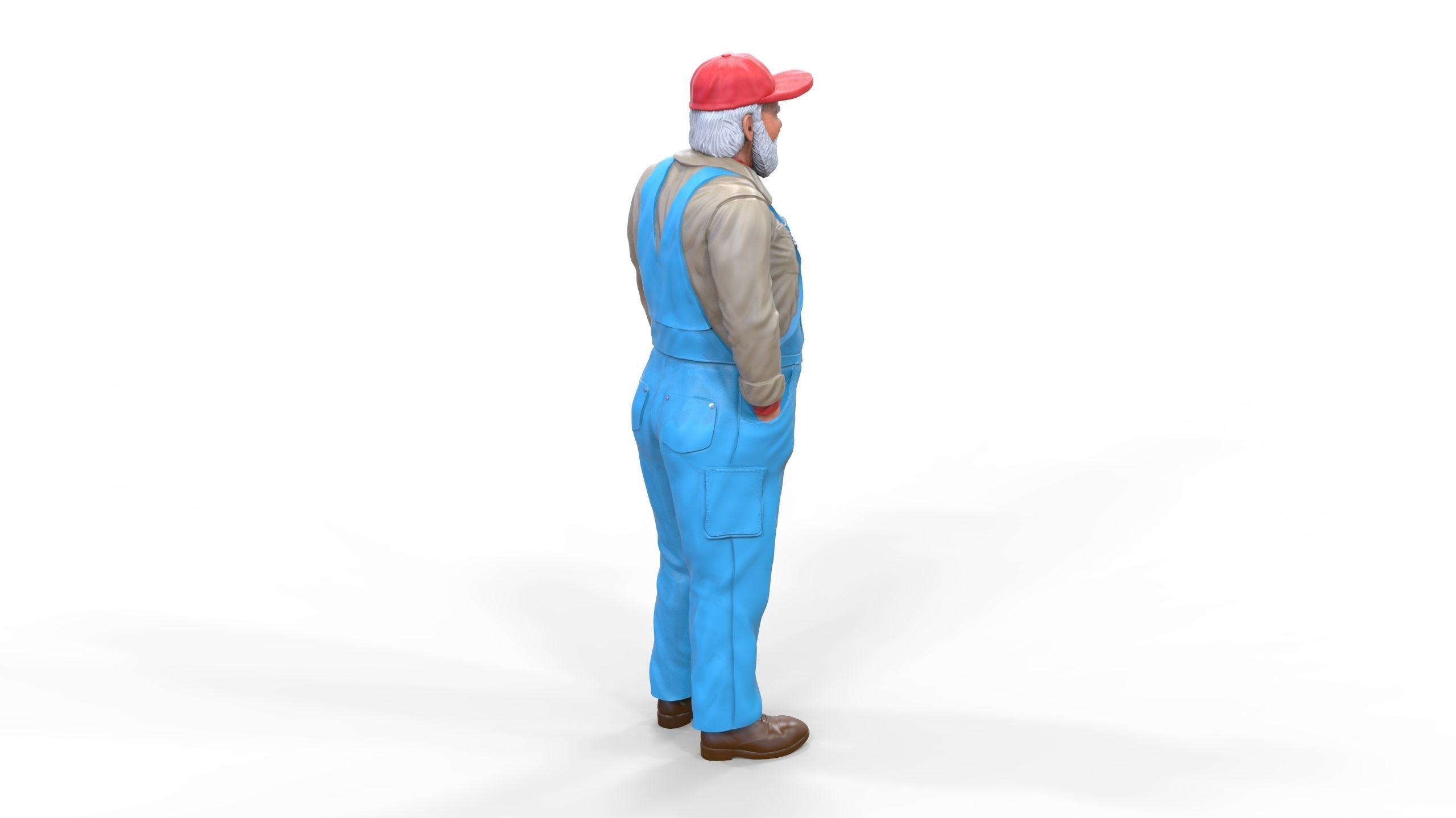 N4 Uncle Jesse Dukes of Hazzard 3D print model_20