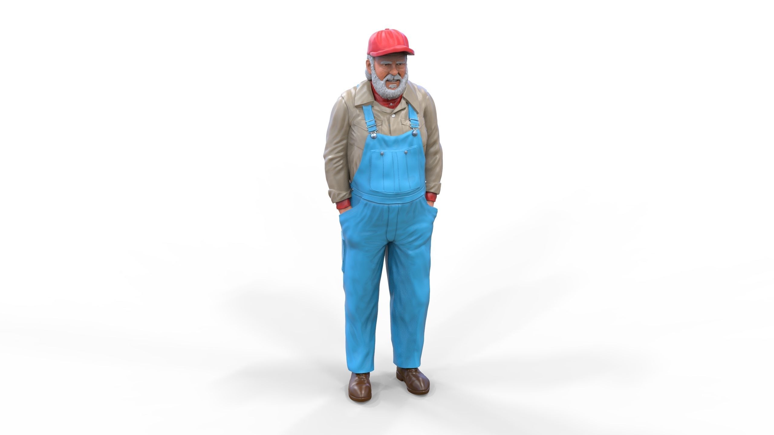 N4 Uncle Jesse Dukes of Hazzard 3D print model_26