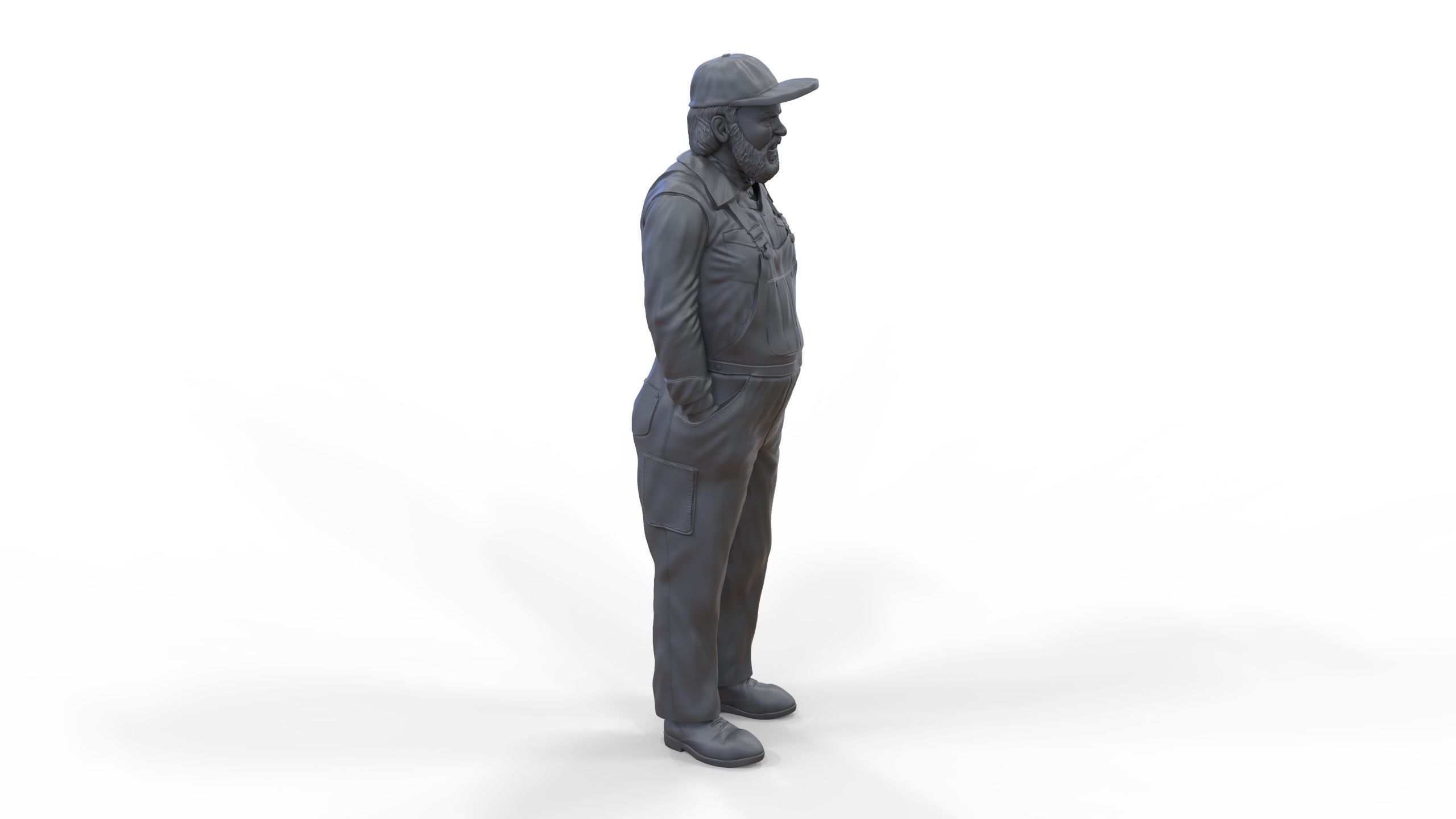 N4 Uncle Jesse Dukes of Hazzard 3D print model_40