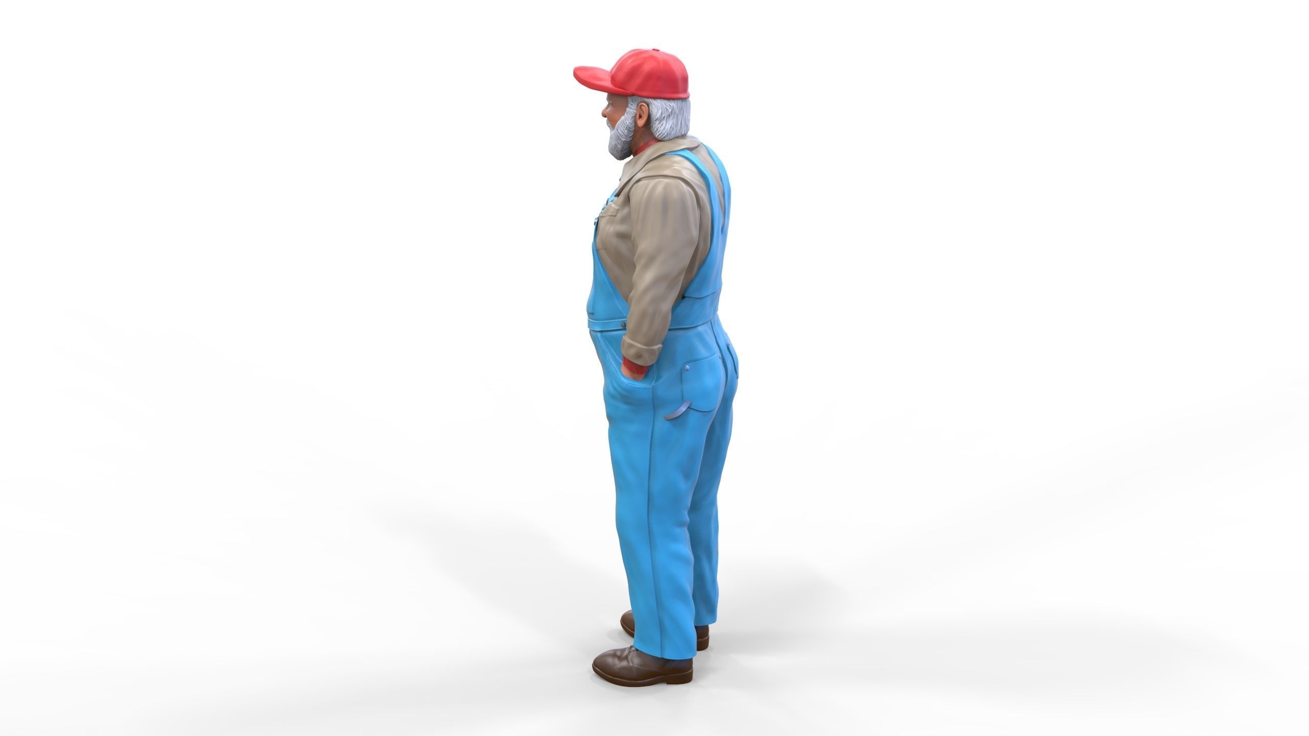 N4 Uncle Jesse Dukes of Hazzard 3D print model_10