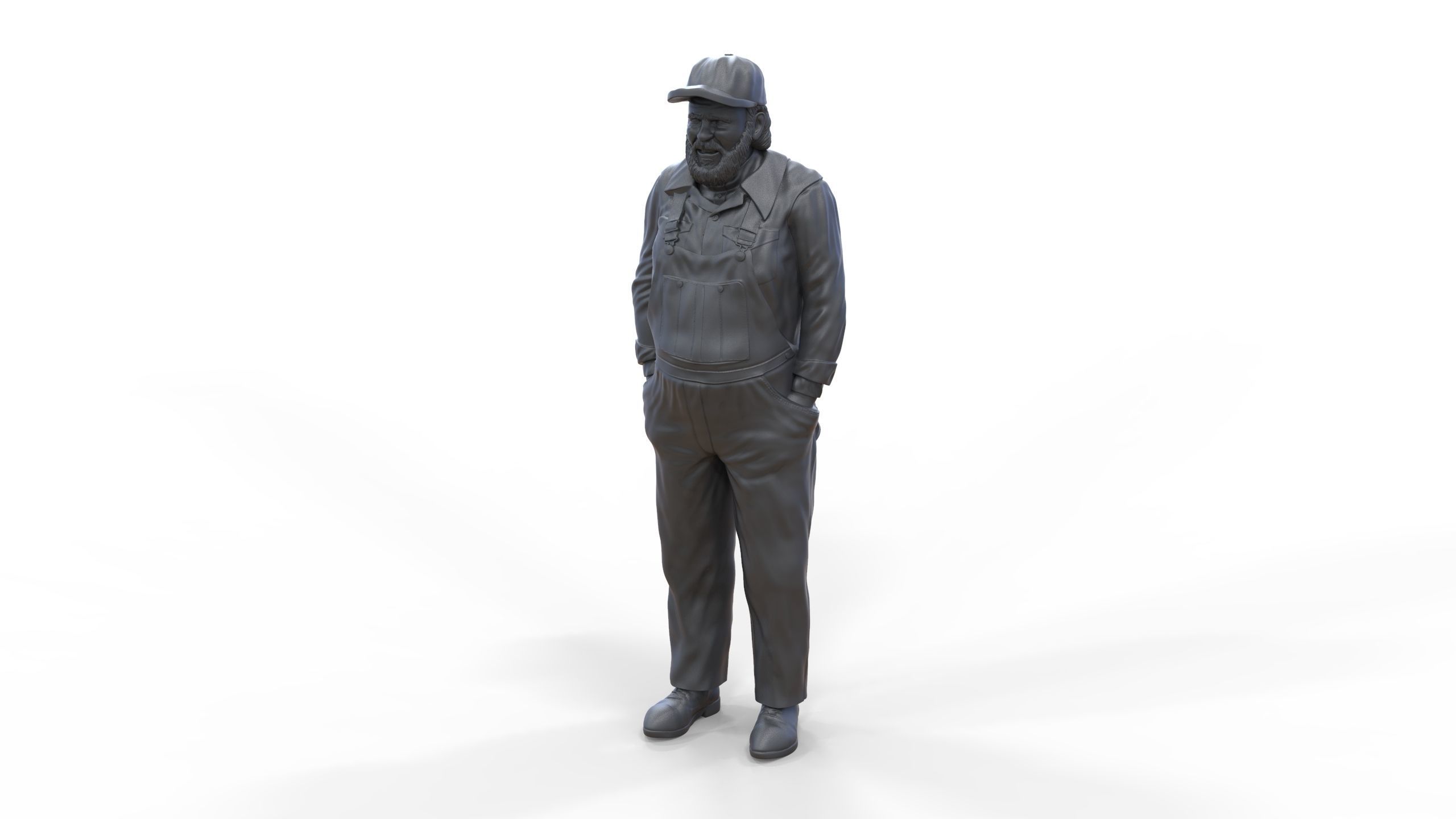 N4 Uncle Jesse Dukes of Hazzard 3D print model_29
