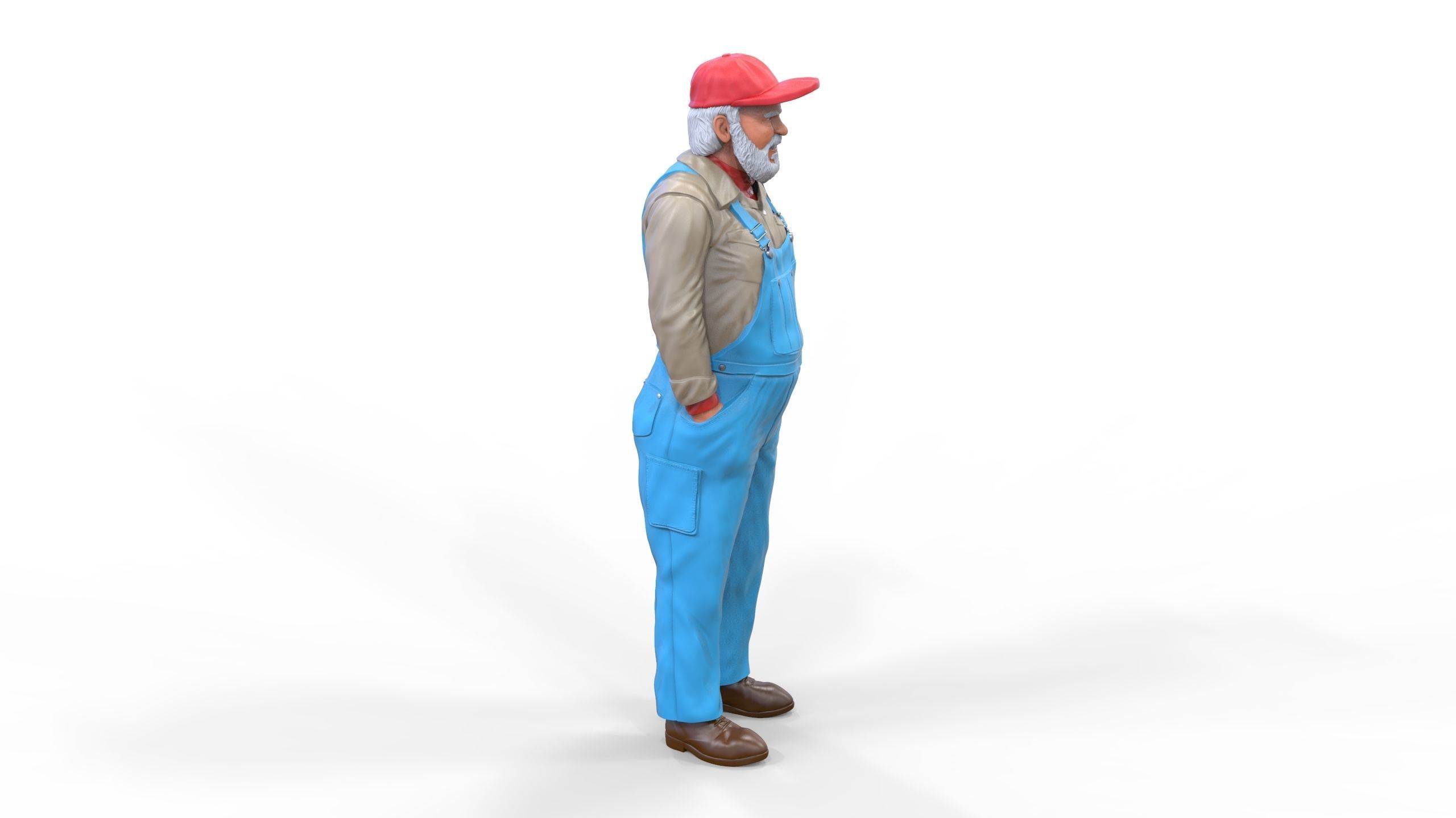 N4 Uncle Jesse Dukes of Hazzard 3D print model_22