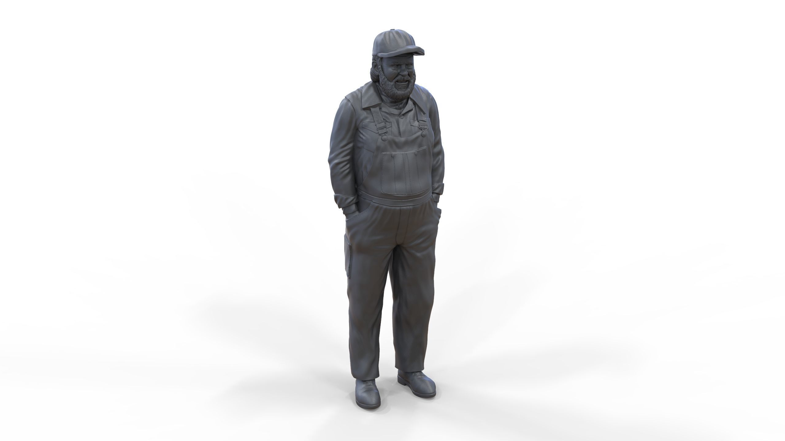 N4 Uncle Jesse Dukes of Hazzard 3D print model_42