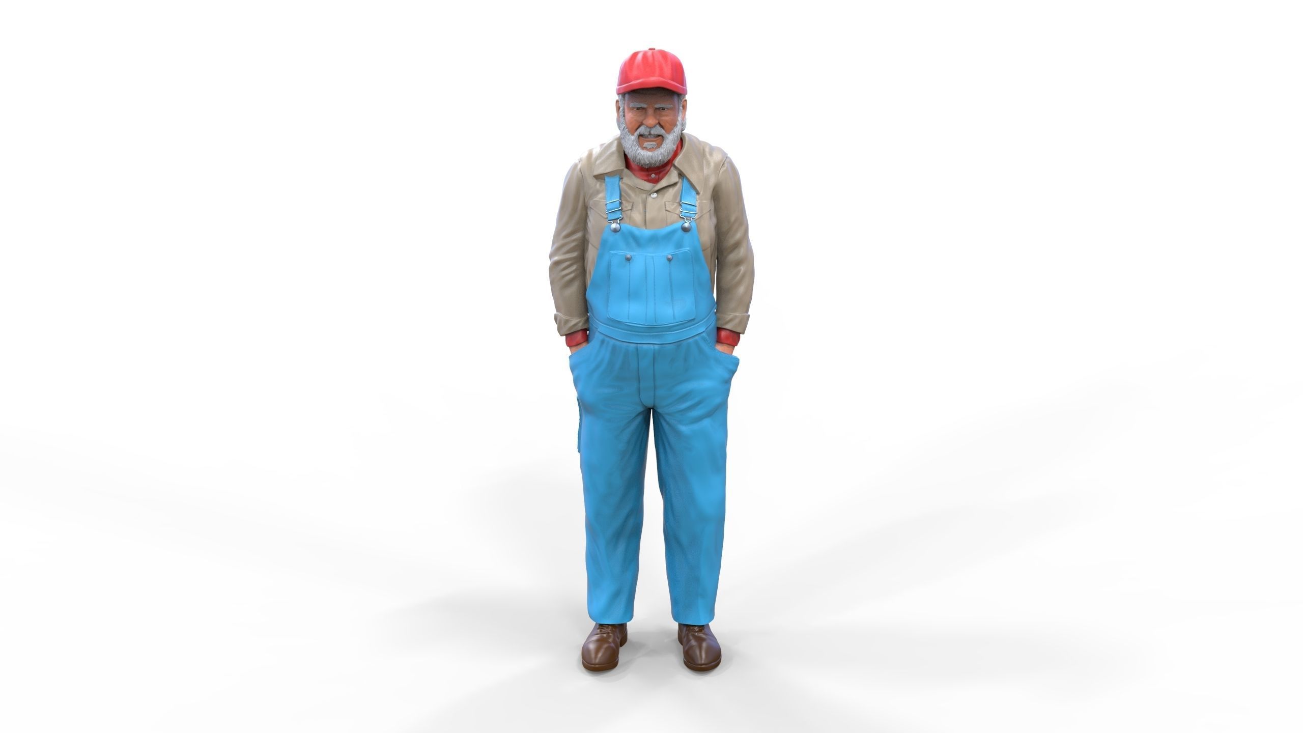 N4 Uncle Jesse Dukes of Hazzard 3D print model_27