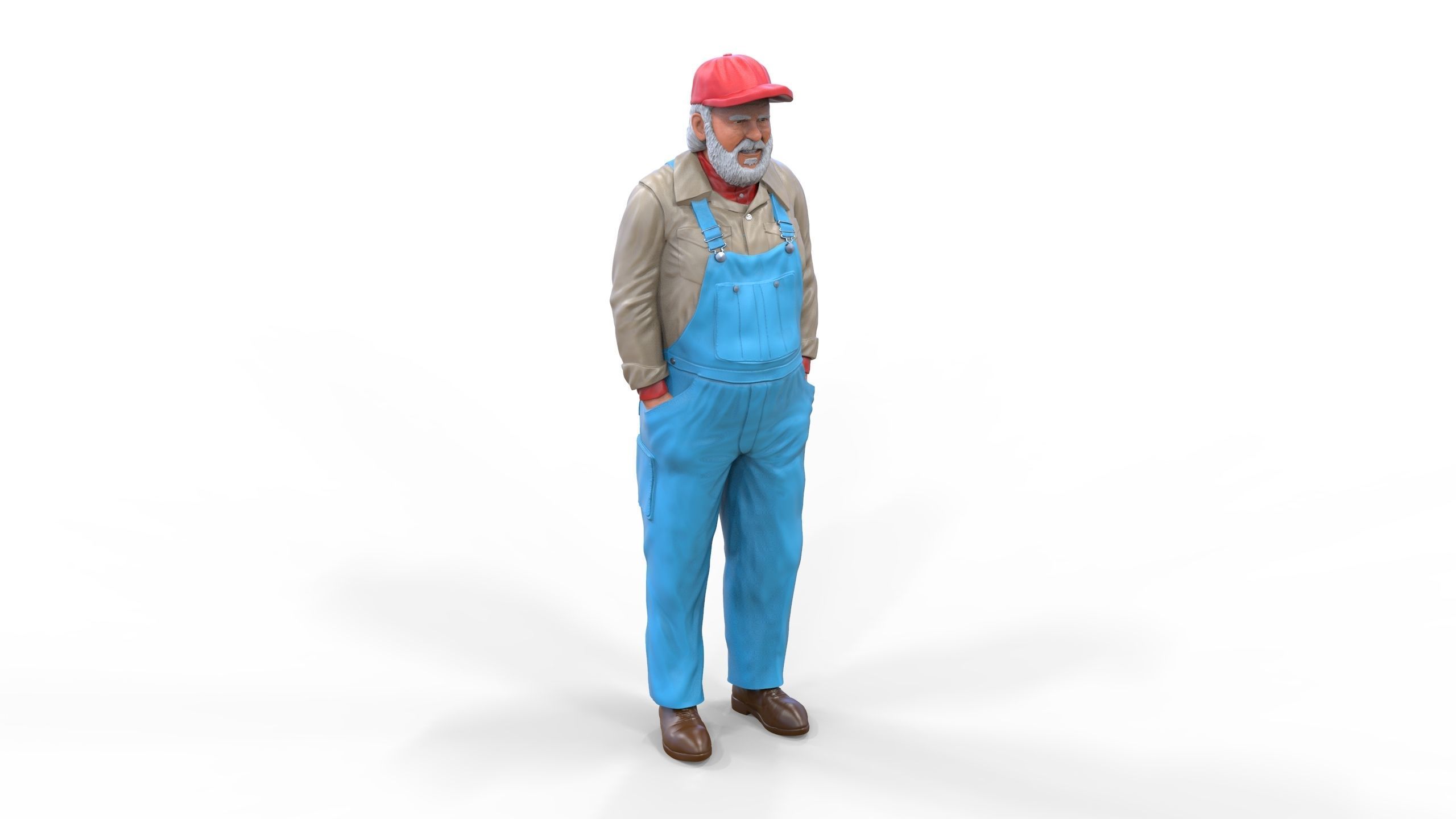 N4 Uncle Jesse Dukes of Hazzard 3D print model_25