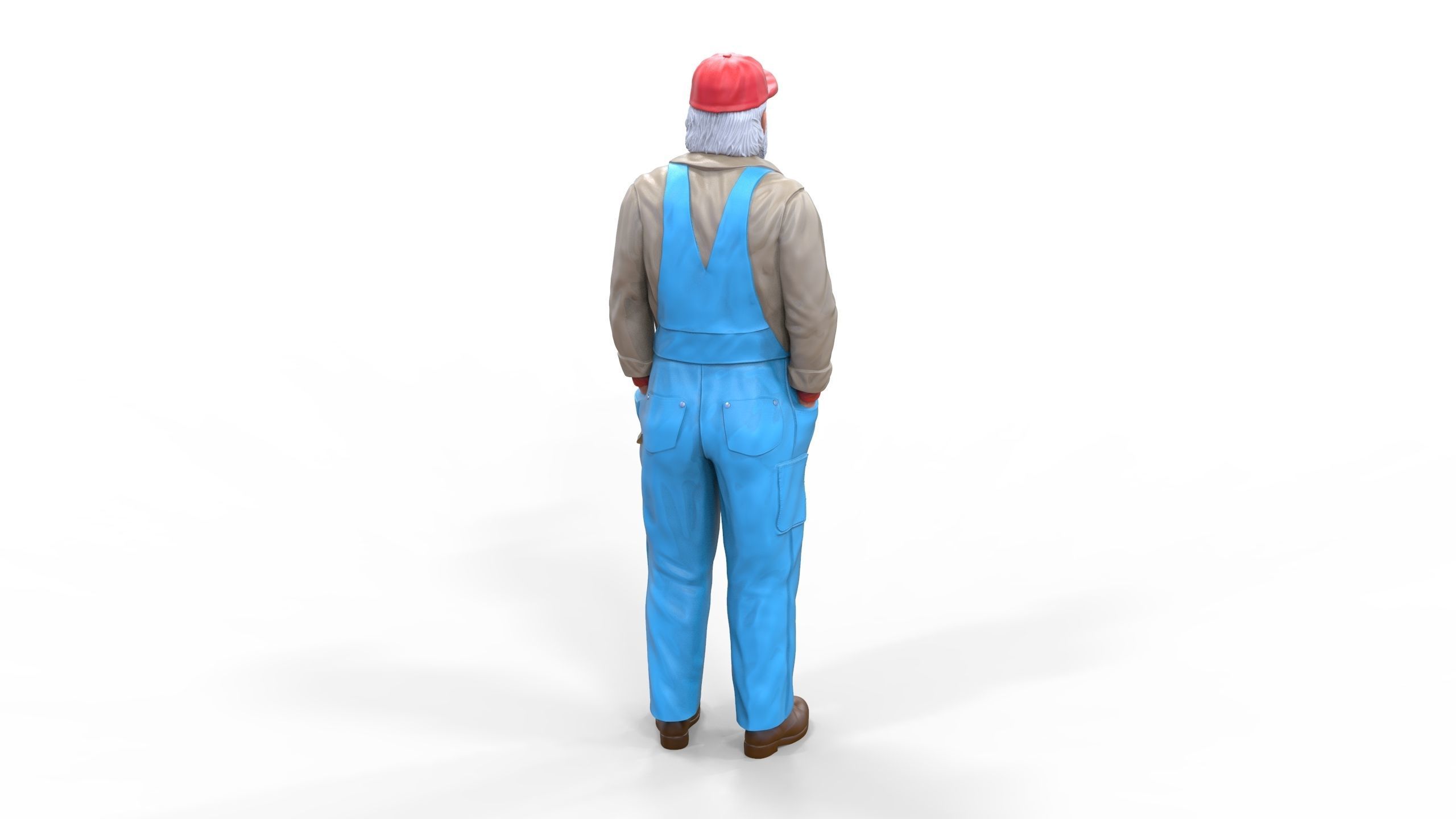 N4 Uncle Jesse Dukes of Hazzard 3D print model_16