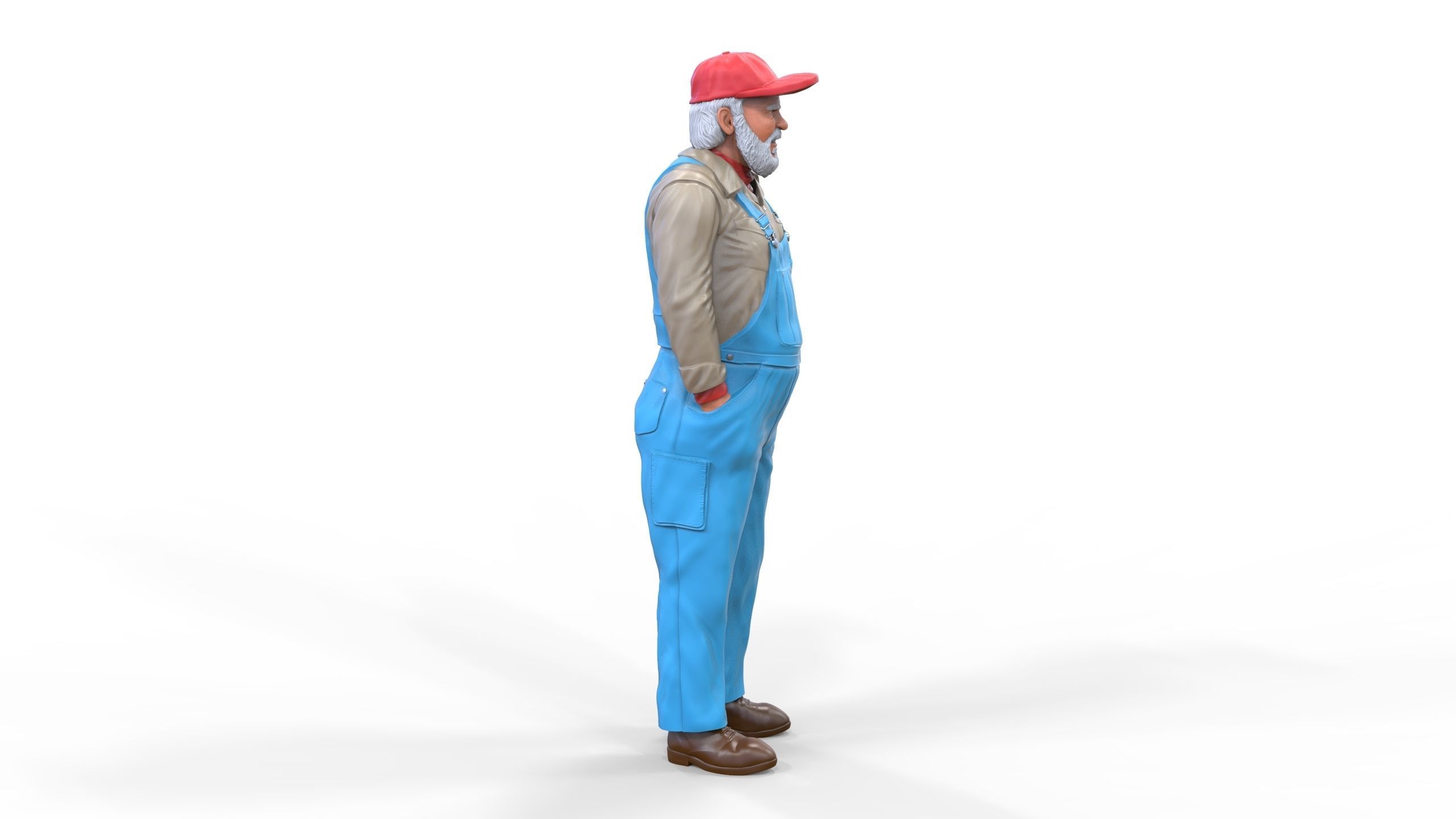 N4 Uncle Jesse Dukes of Hazzard 3D print model_1