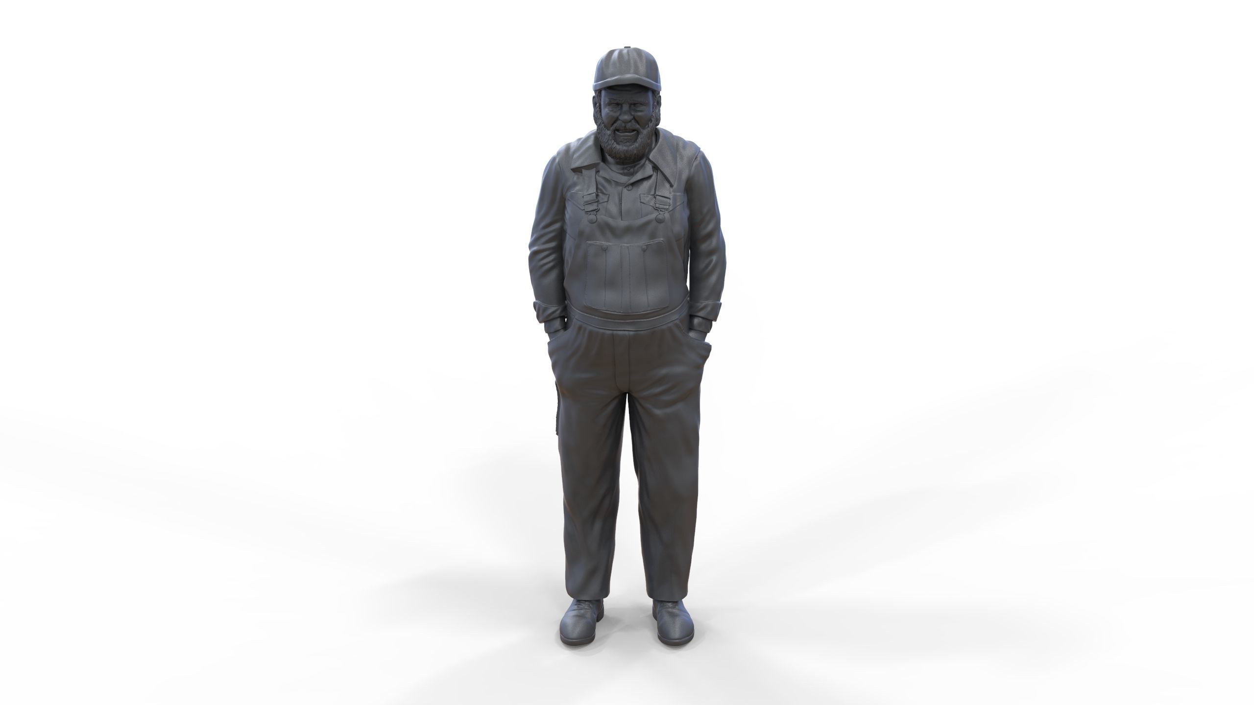 N4 Uncle Jesse Dukes of Hazzard 3D print model_28