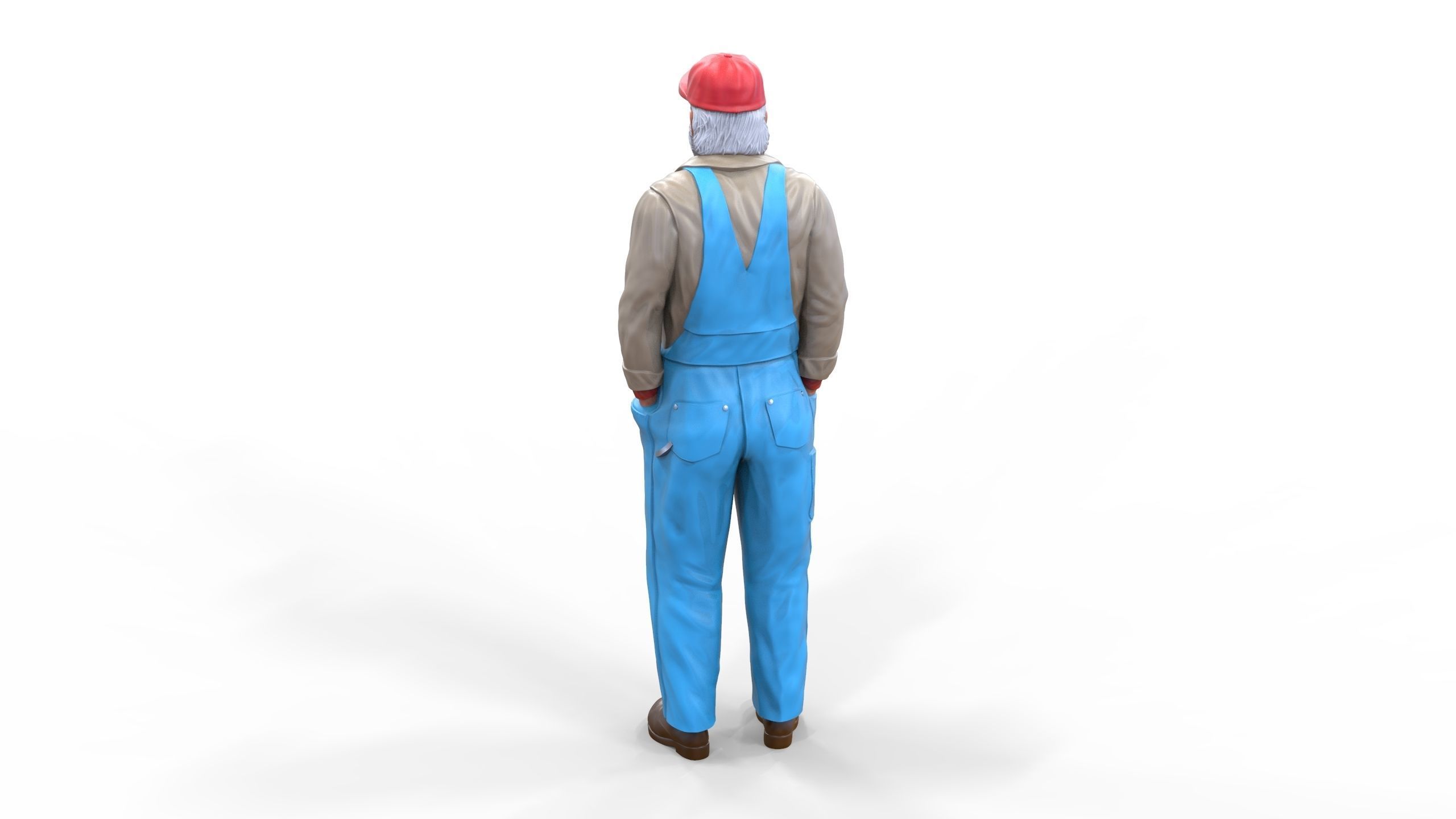 N4 Uncle Jesse Dukes of Hazzard 3D print model_14