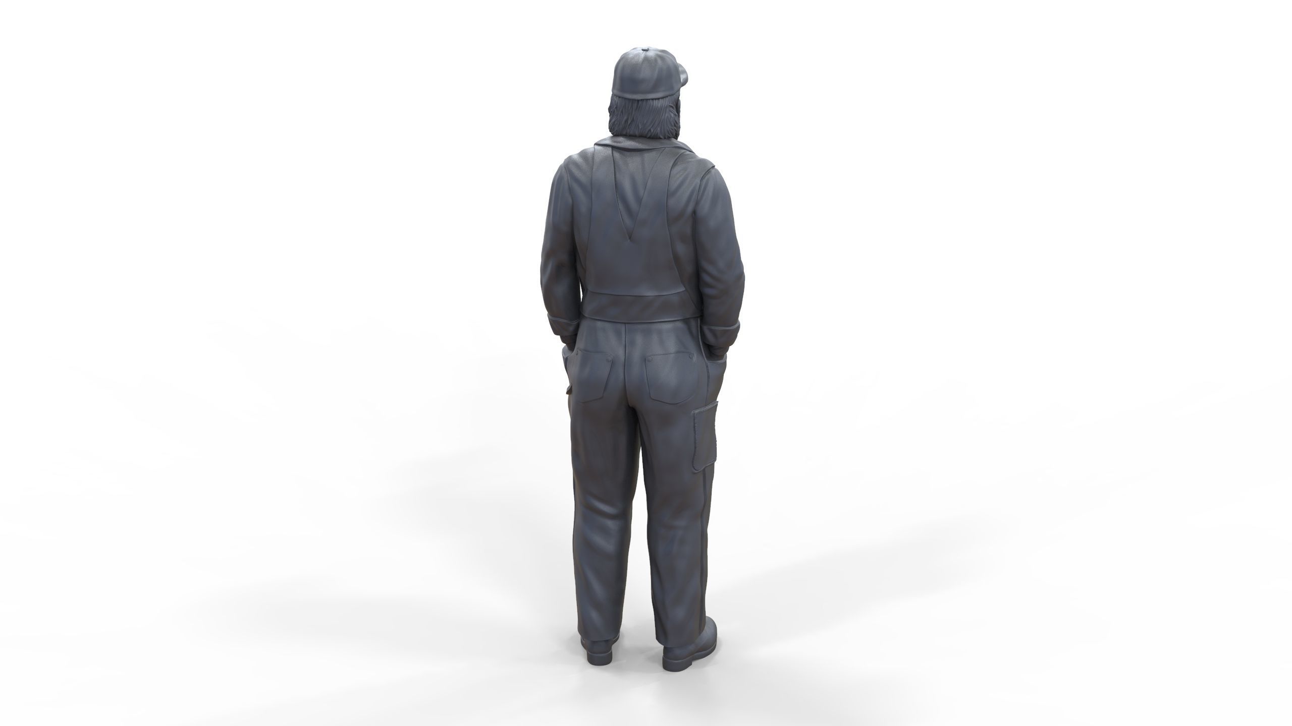 N4 Uncle Jesse Dukes of Hazzard 3D print model_36