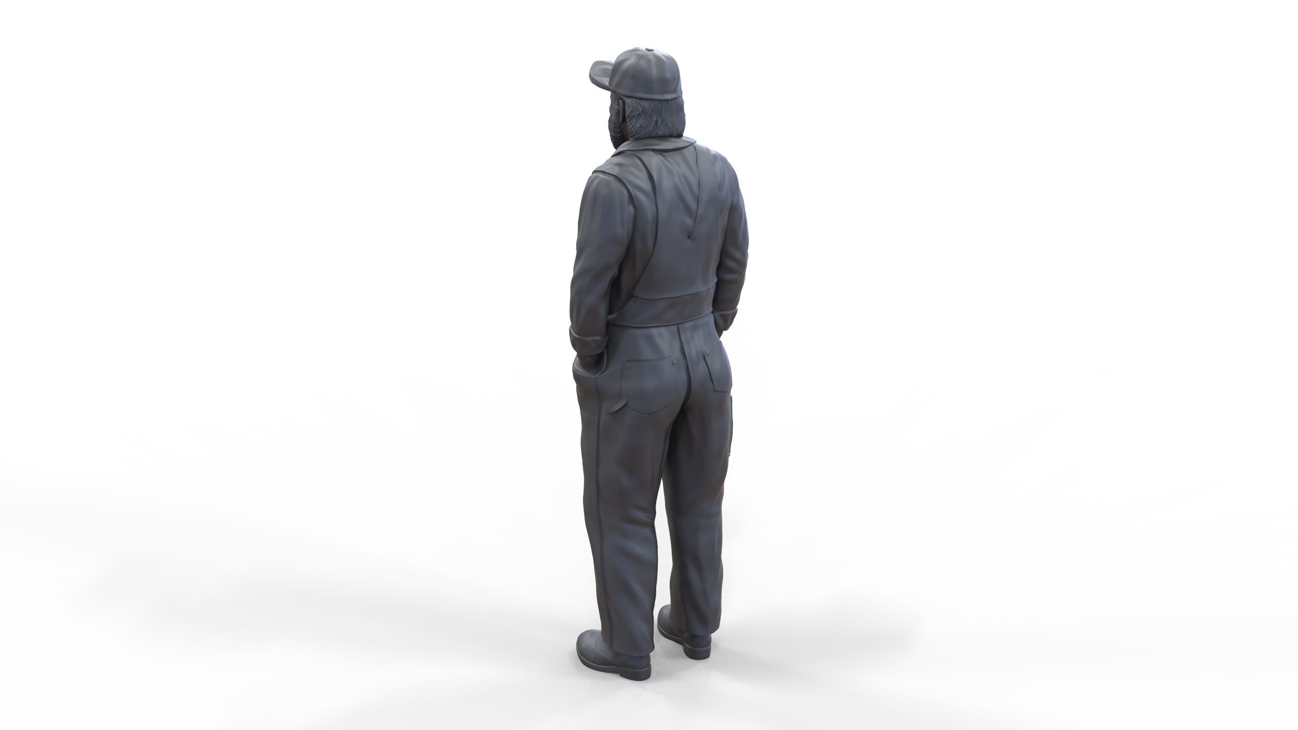 N4 Uncle Jesse Dukes of Hazzard 3D print model_34