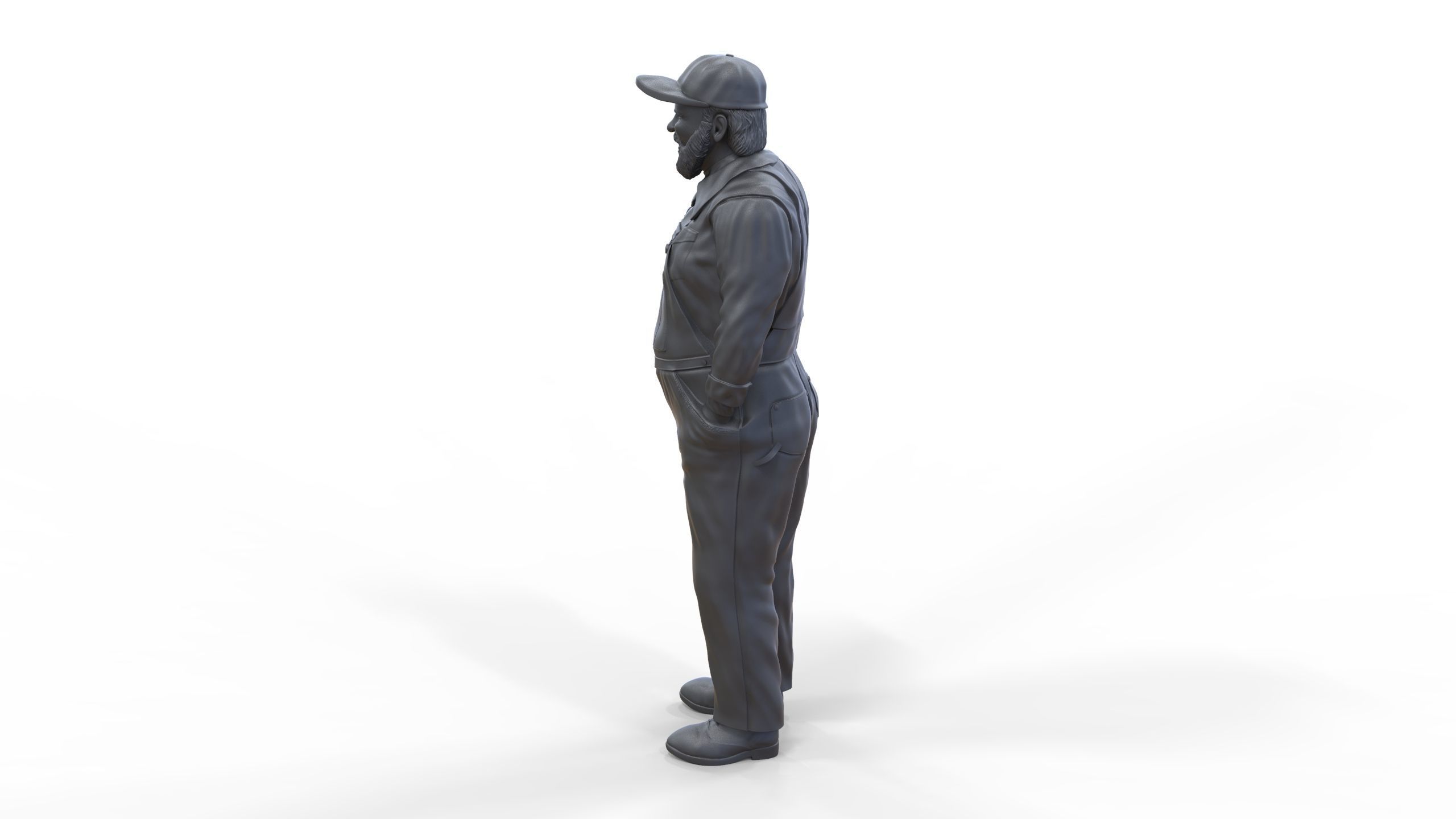 N4 Uncle Jesse Dukes of Hazzard 3D print model_32