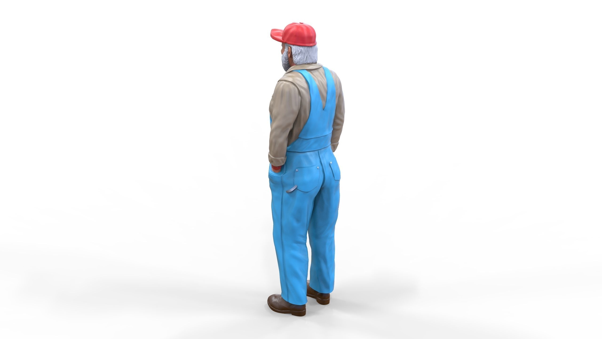 N4 Uncle Jesse Dukes of Hazzard 3D print model_12