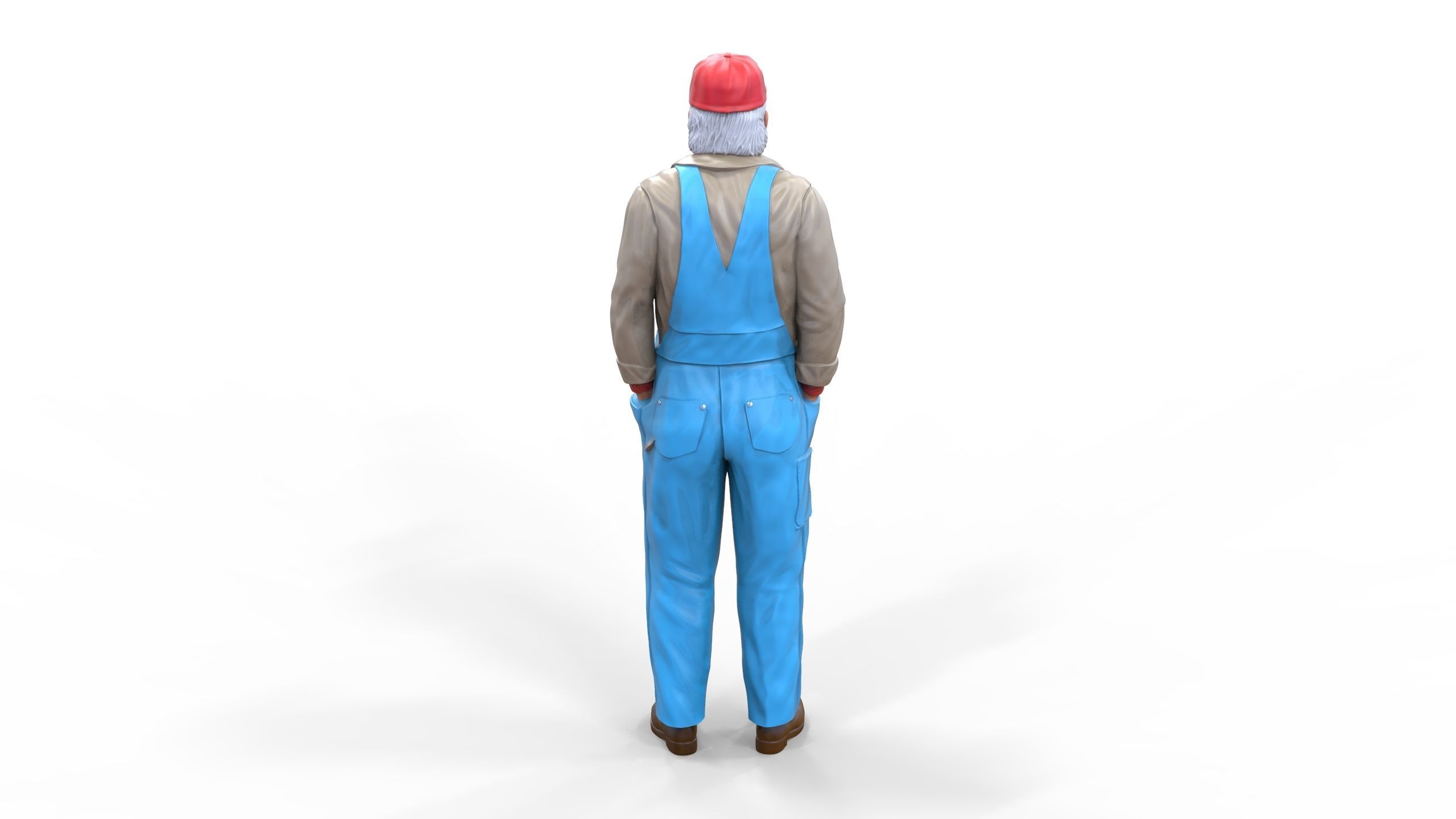 N4 Uncle Jesse Dukes of Hazzard 3D print model_15