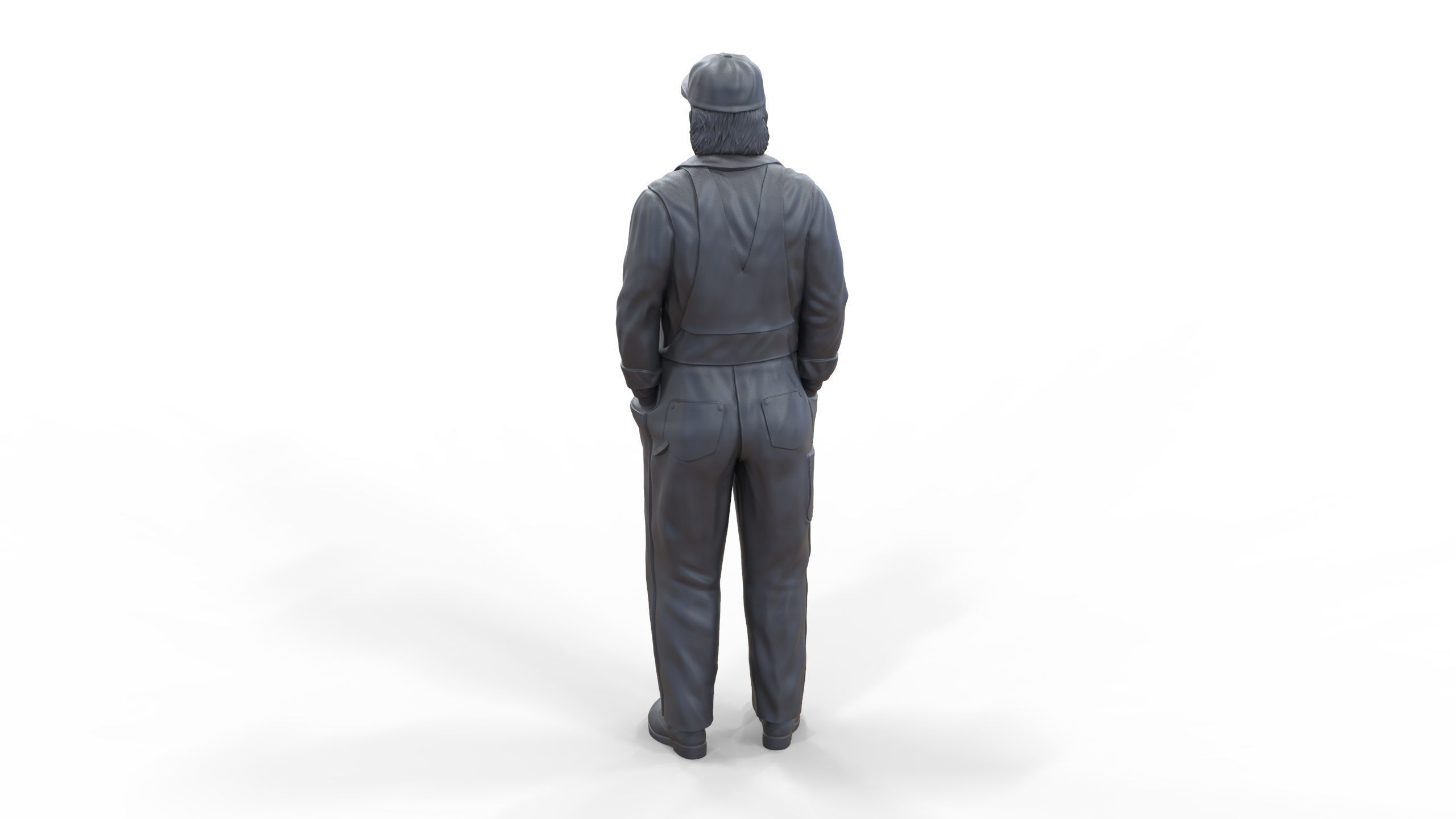 N4 Uncle Jesse Dukes of Hazzard 3D print model_35