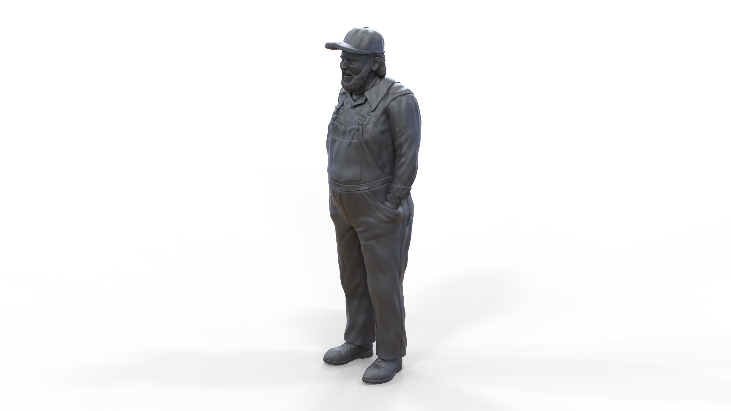 N4 Uncle Jesse Dukes of Hazzard 3D print model_30