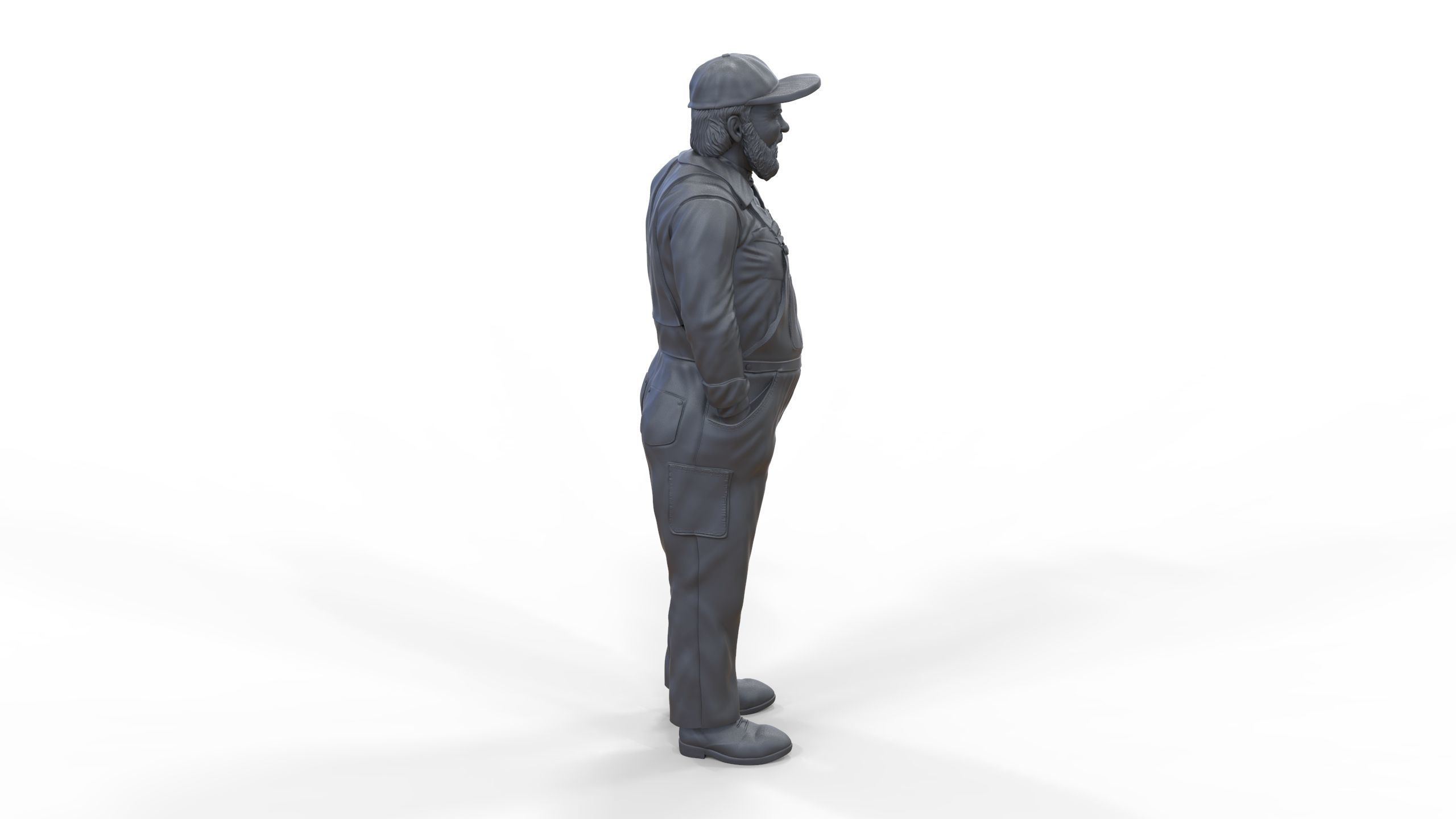 N4 Uncle Jesse Dukes of Hazzard 3D print model_39