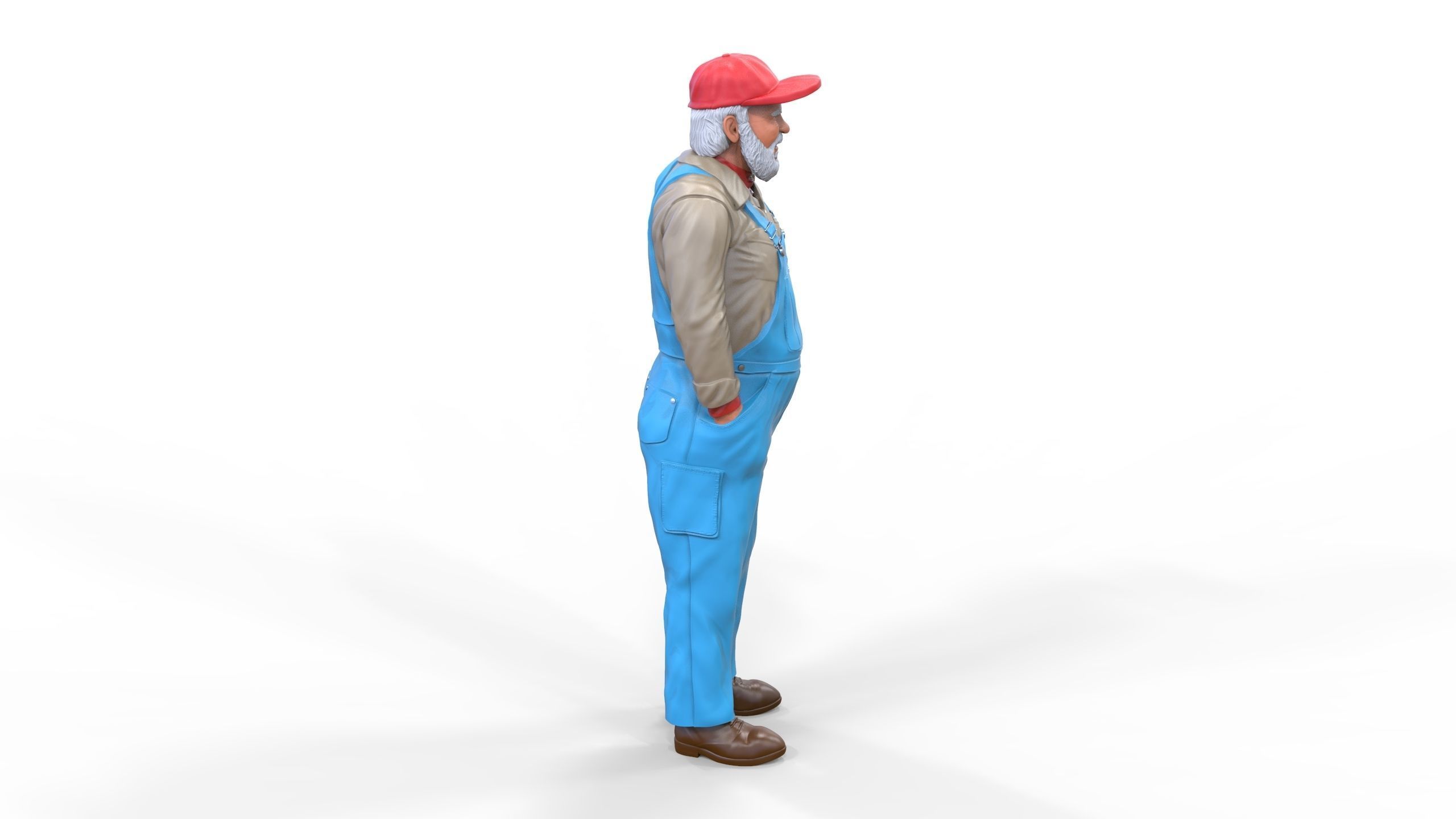 N4 Uncle Jesse Dukes of Hazzard 3D print model_21