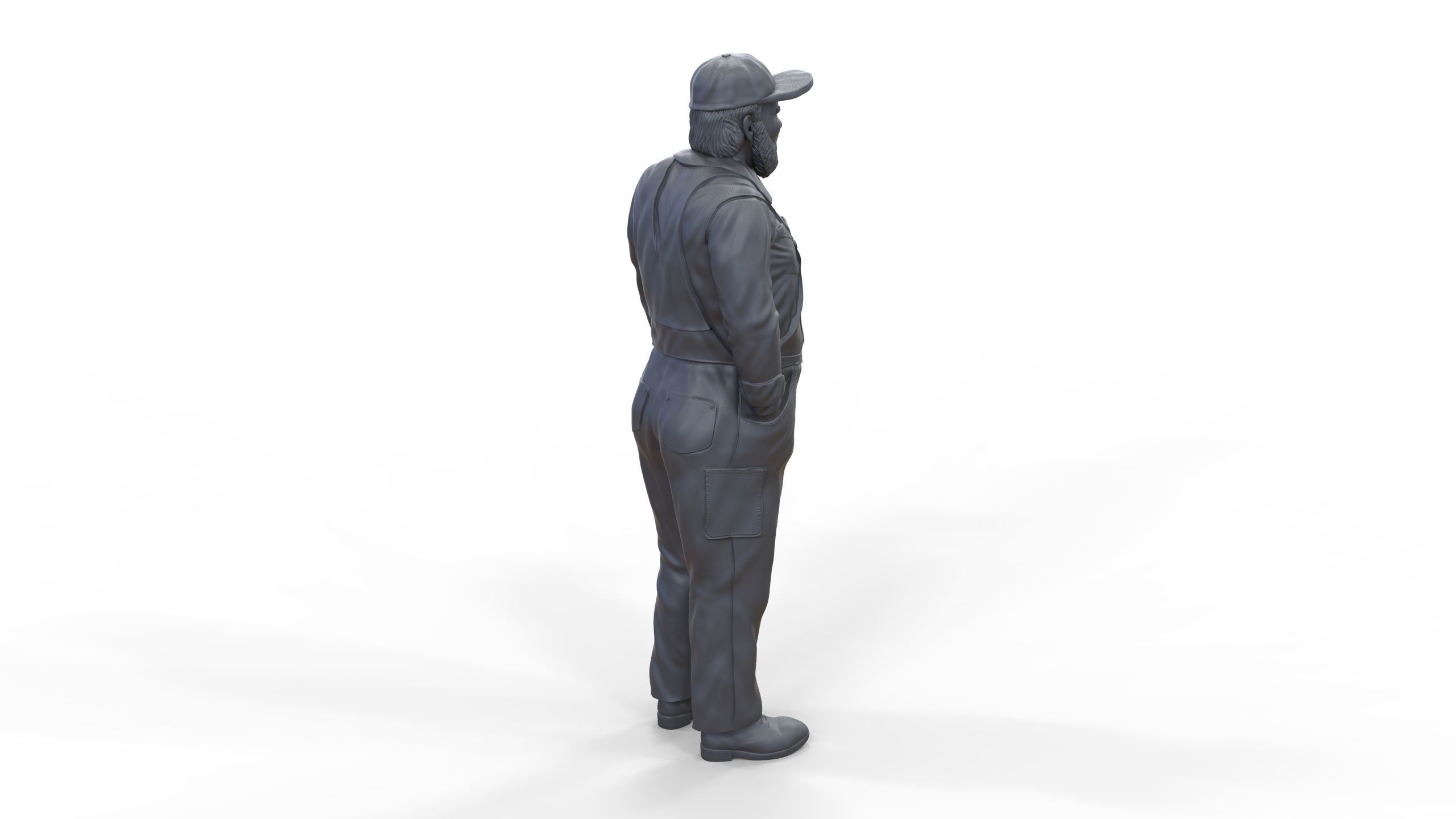 N4 Uncle Jesse Dukes of Hazzard 3D print model_38