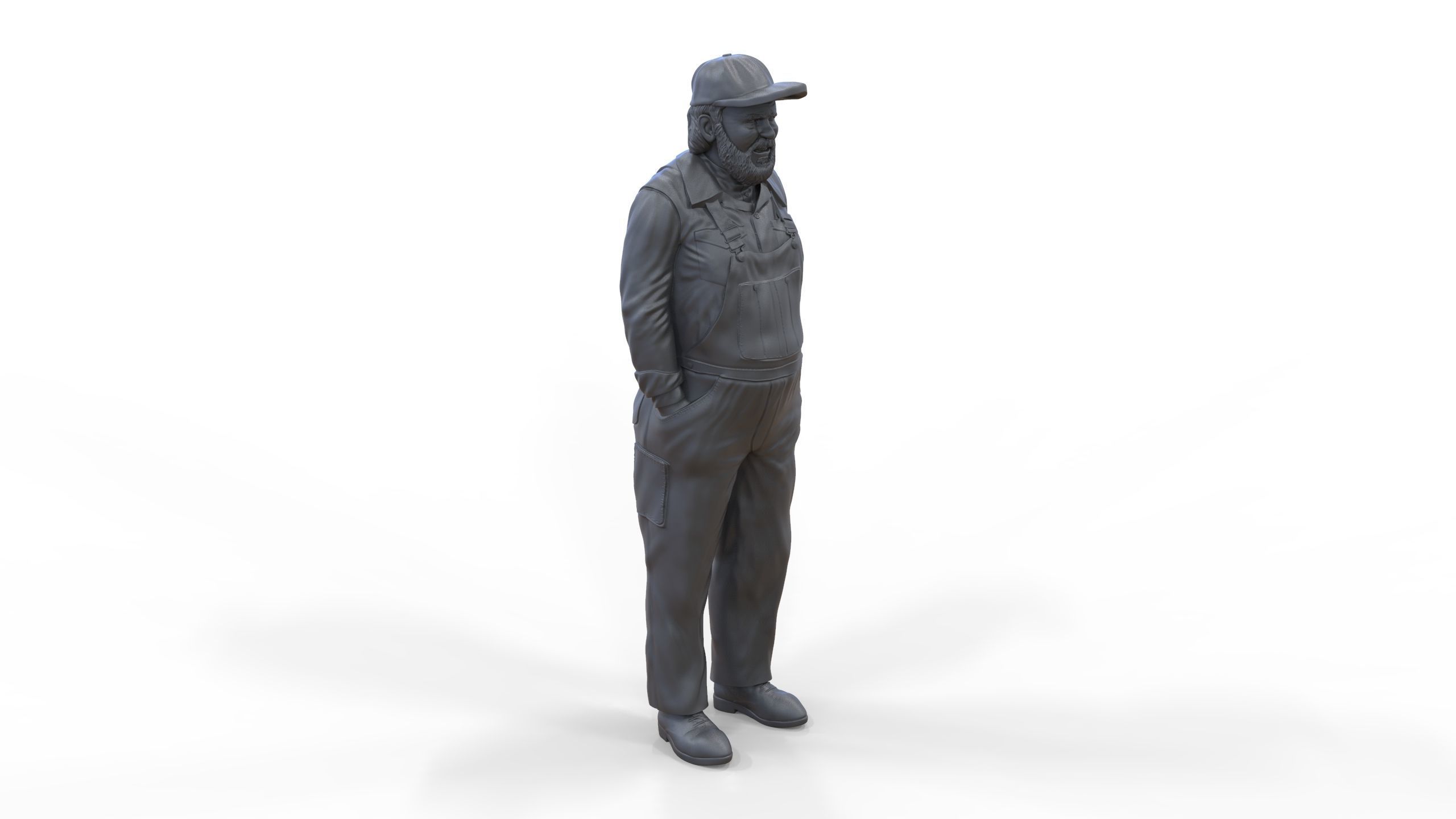 N4 Uncle Jesse Dukes of Hazzard 3D print model_41