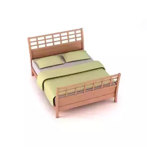 Wooden Classic Bed