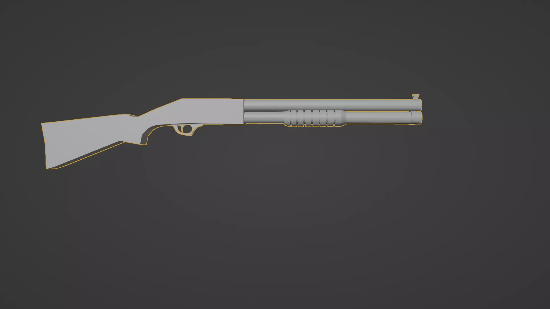 silah gun 3D model_0