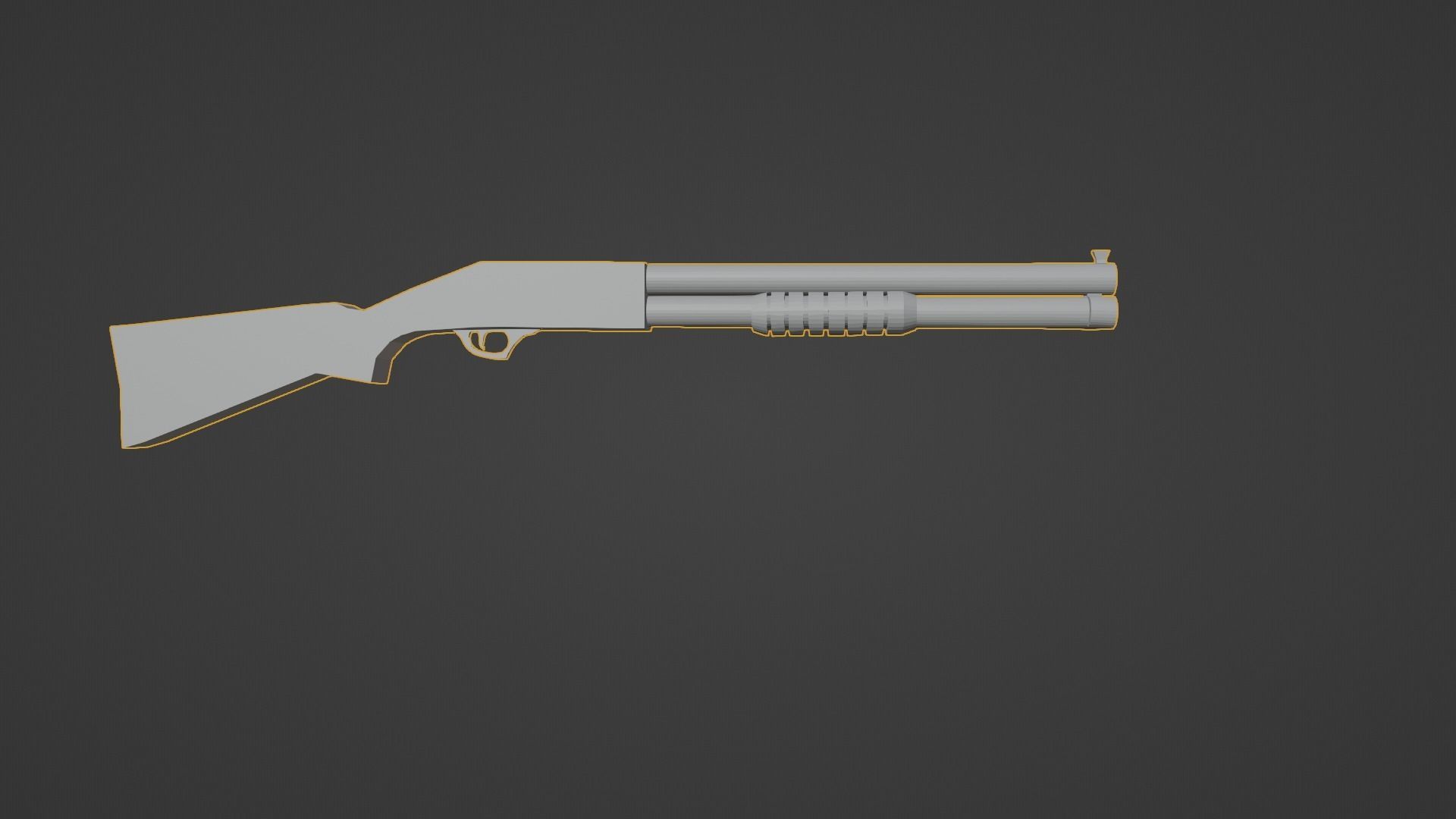silah gun 3D model_1