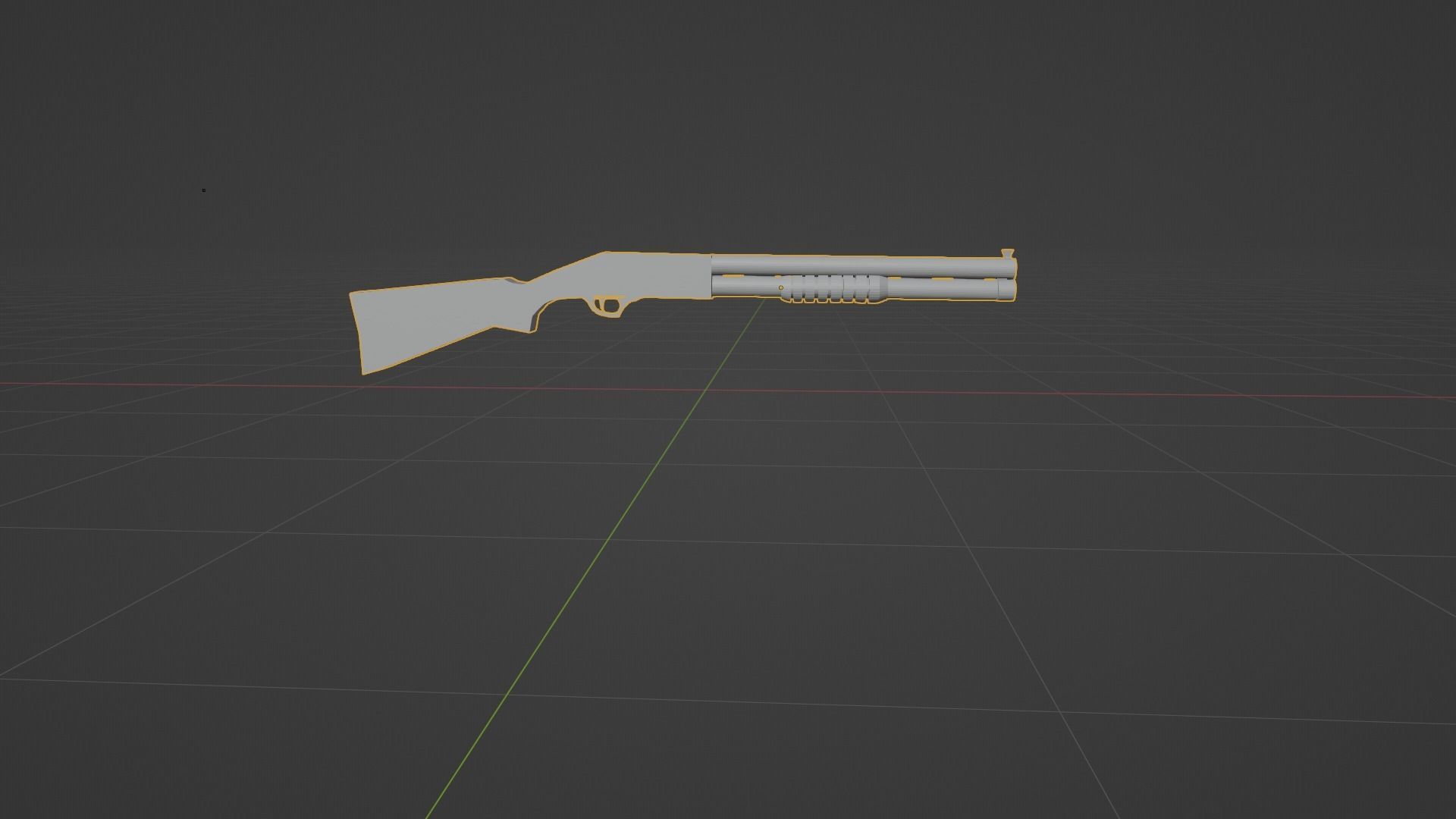 silah gun 3D model_2
