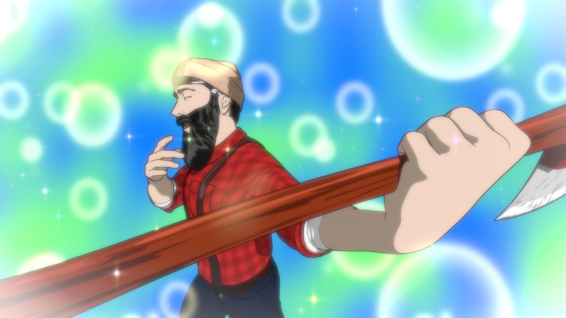 Lumberjack Character 3D model_12