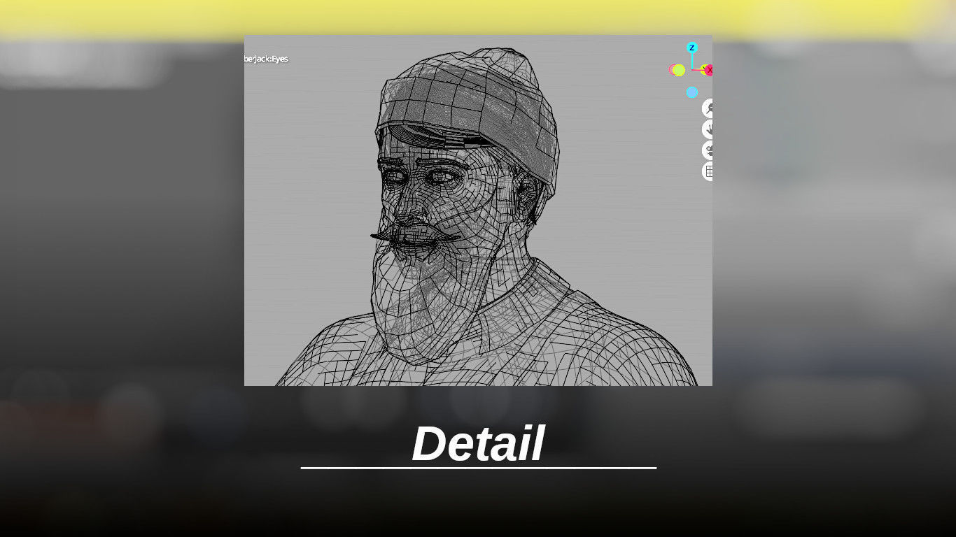 Lumberjack Character 3D model_6