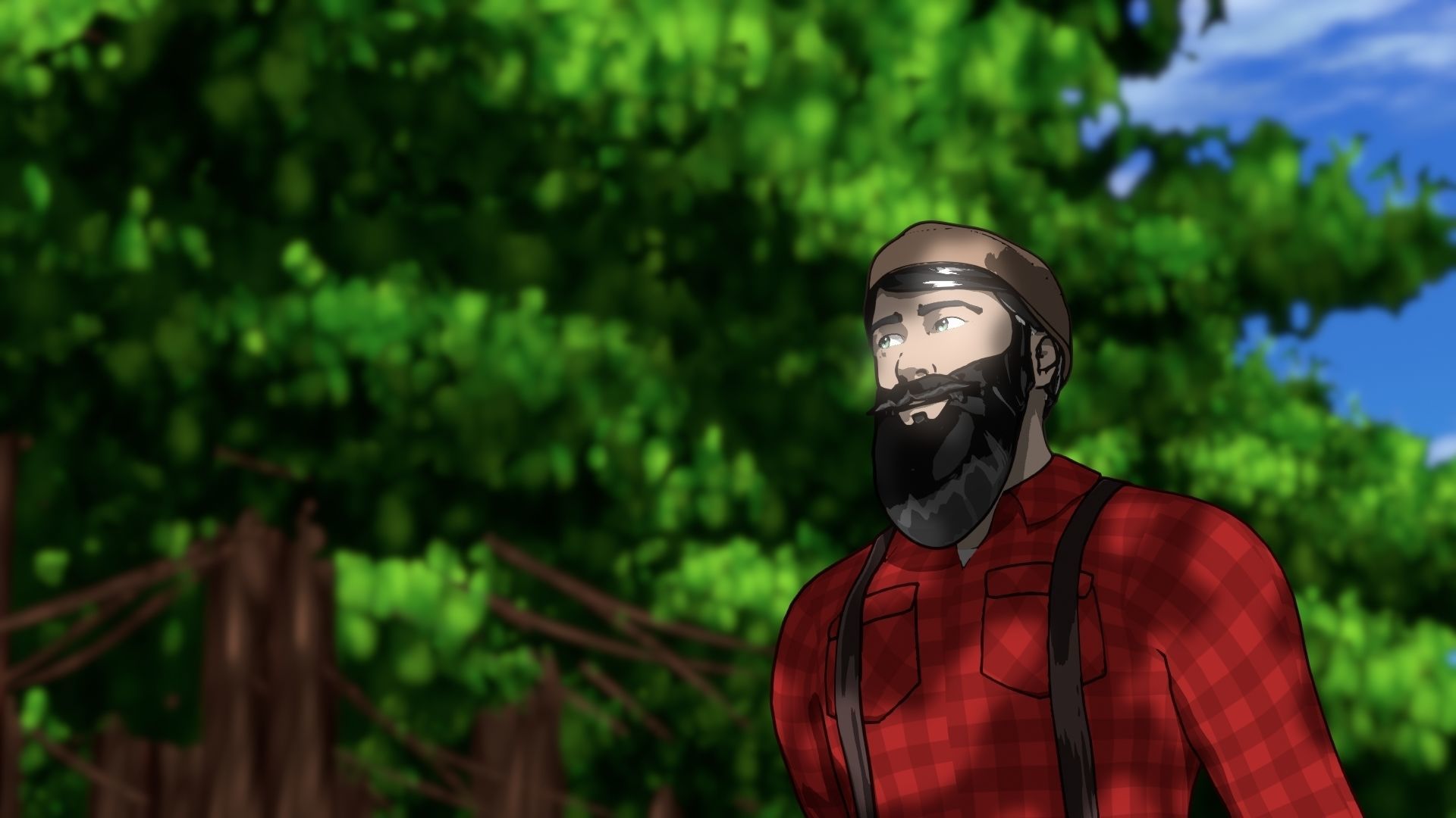Lumberjack Character 3D model_29