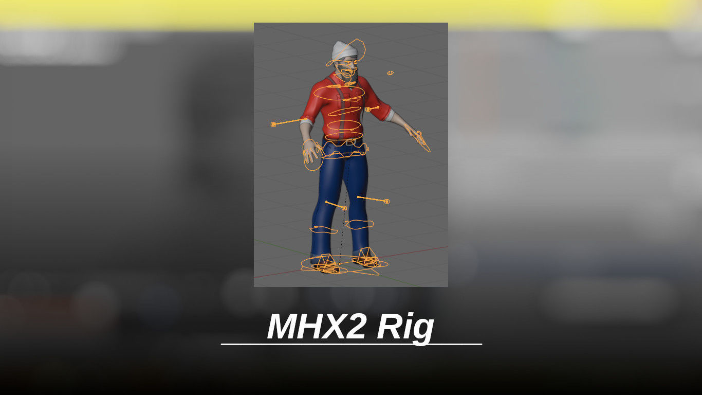 Lumberjack Character 3D model_7