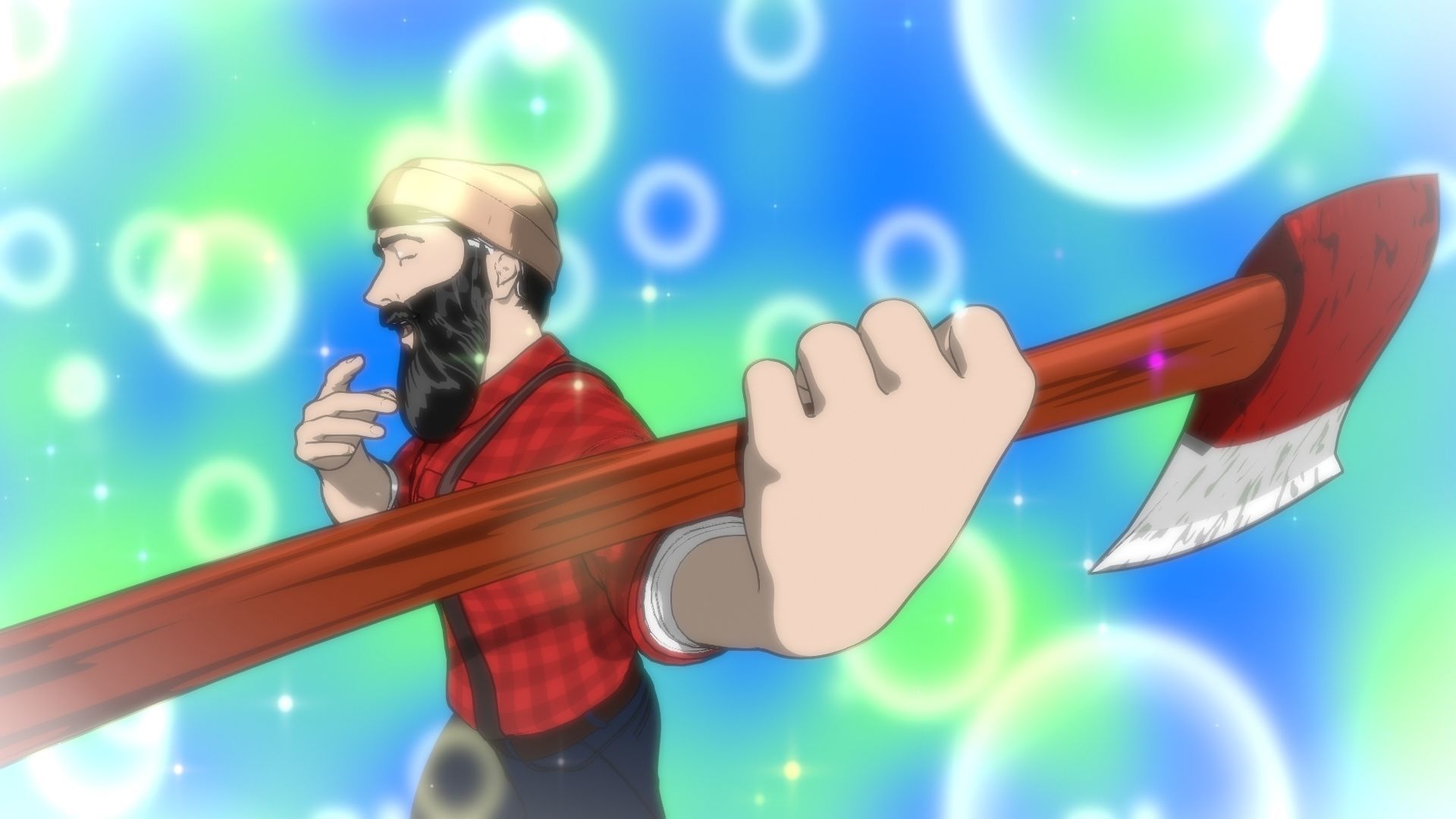 Lumberjack Character 3D model_13