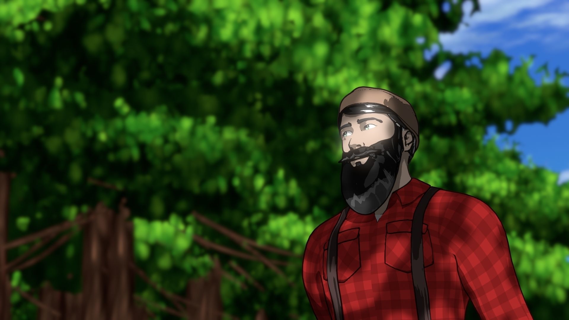 Lumberjack Character 3D model_27
