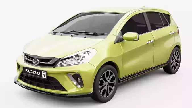 Perodua Myvi G3 3D model