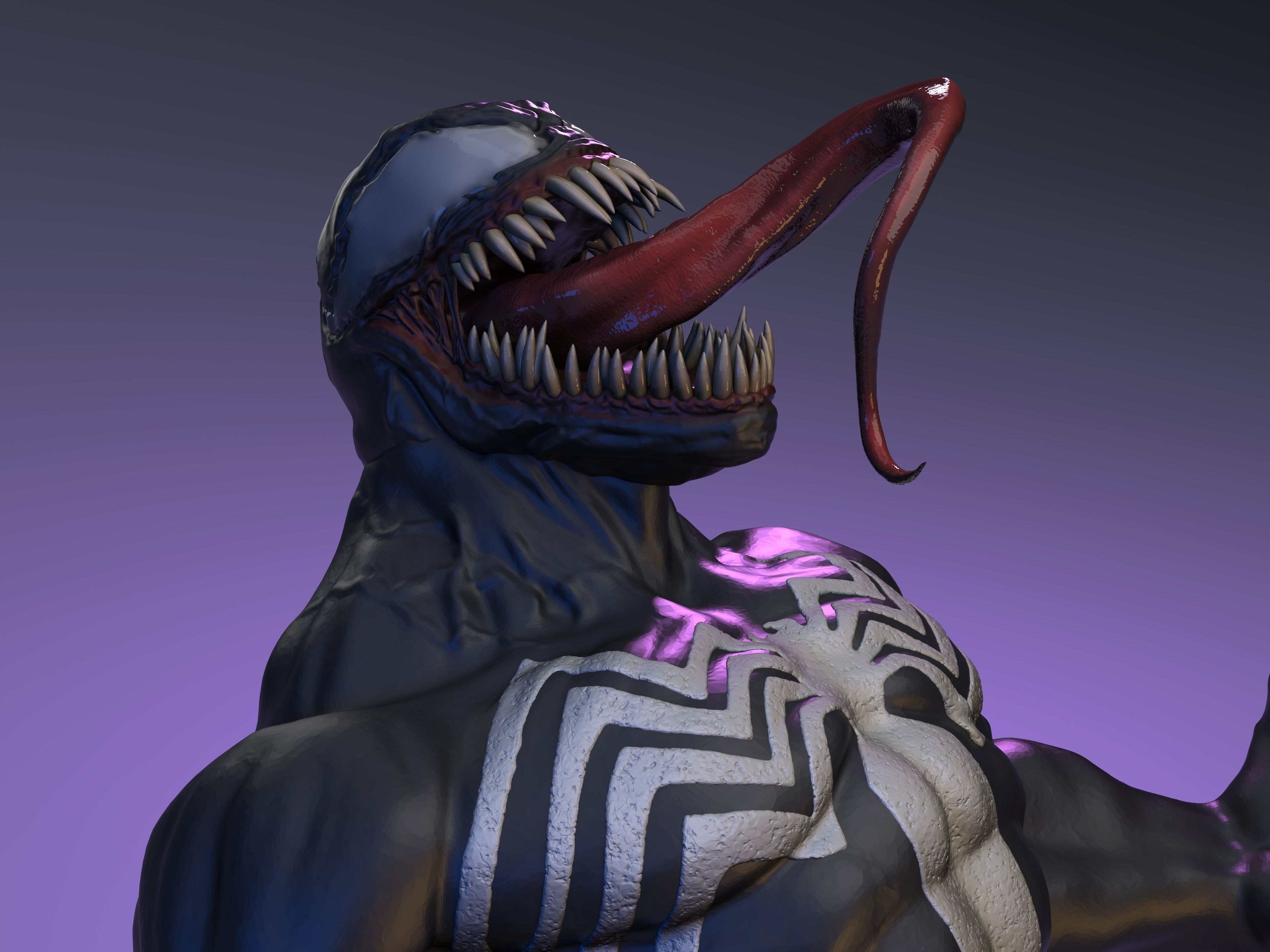 Venom - 3D Print Model statue of 3D print model_5