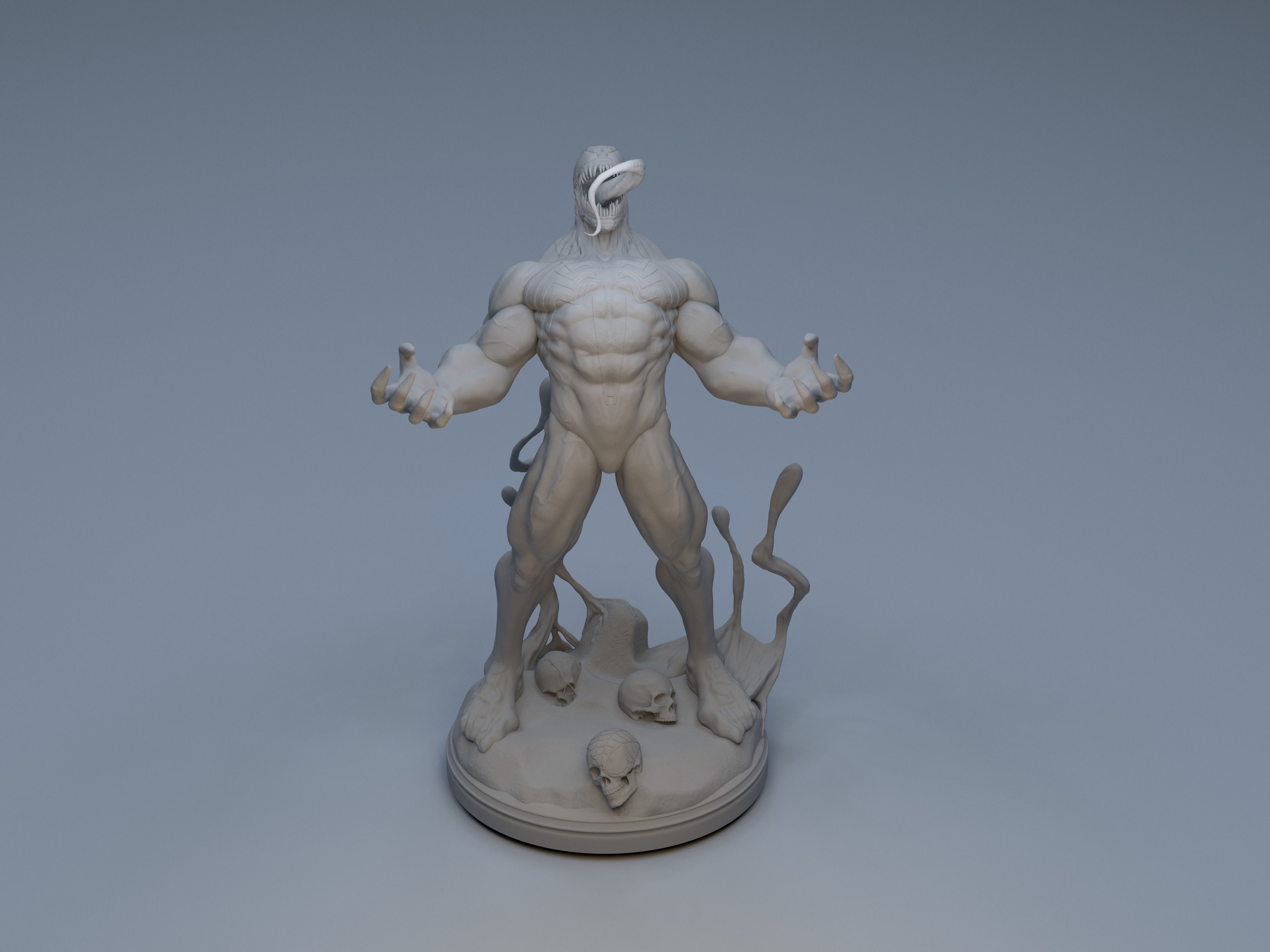 Venom - 3D Print Model statue of 3D print model_6
