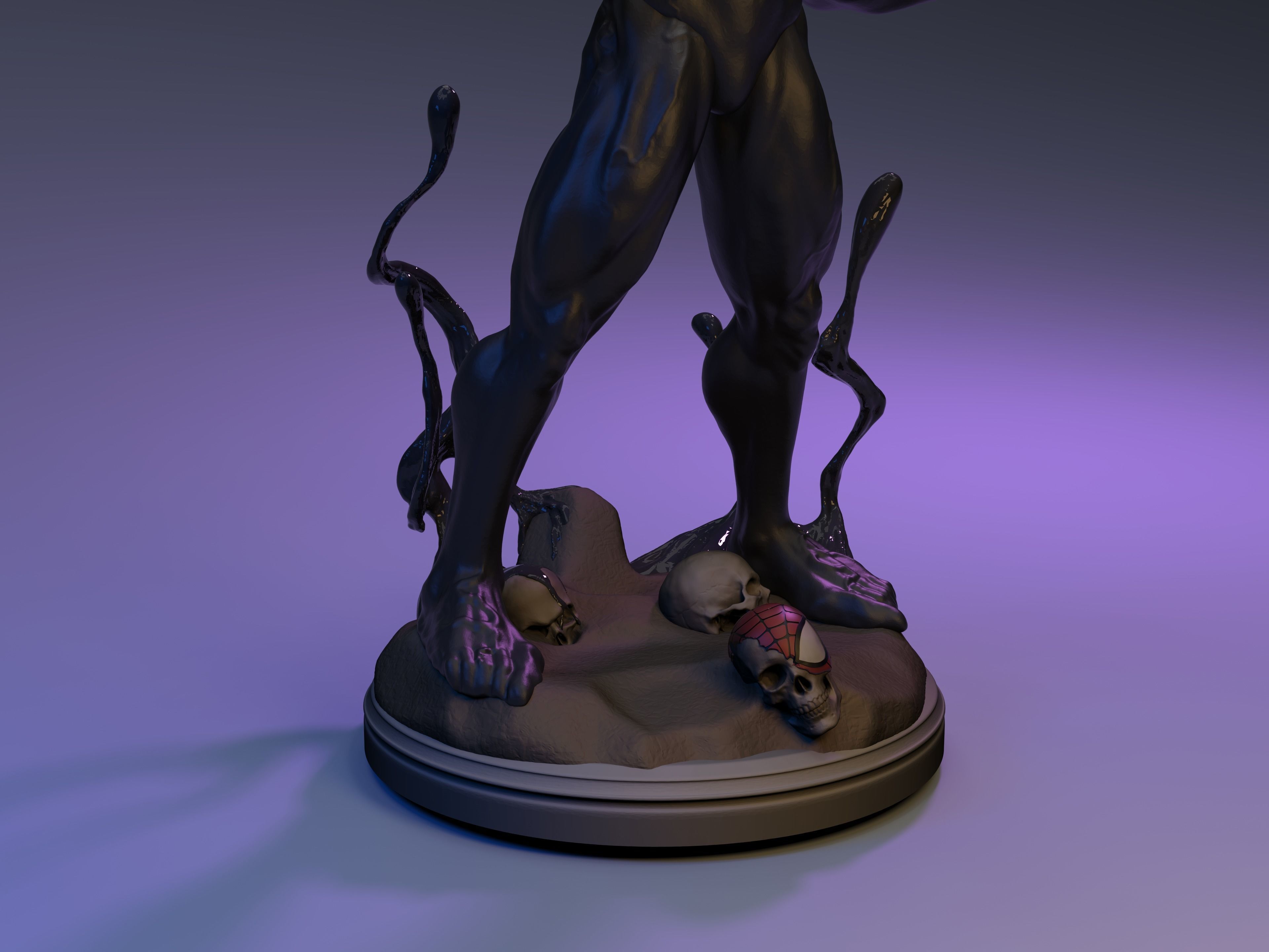 Venom - 3D Print Model statue of 3D print model_3