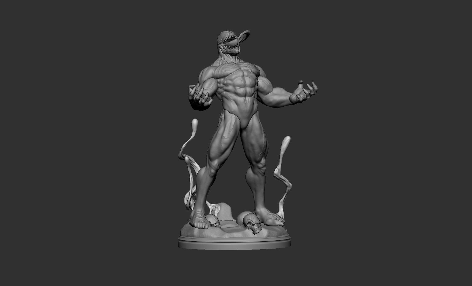 Venom - 3D Print Model statue of 3D print model_13