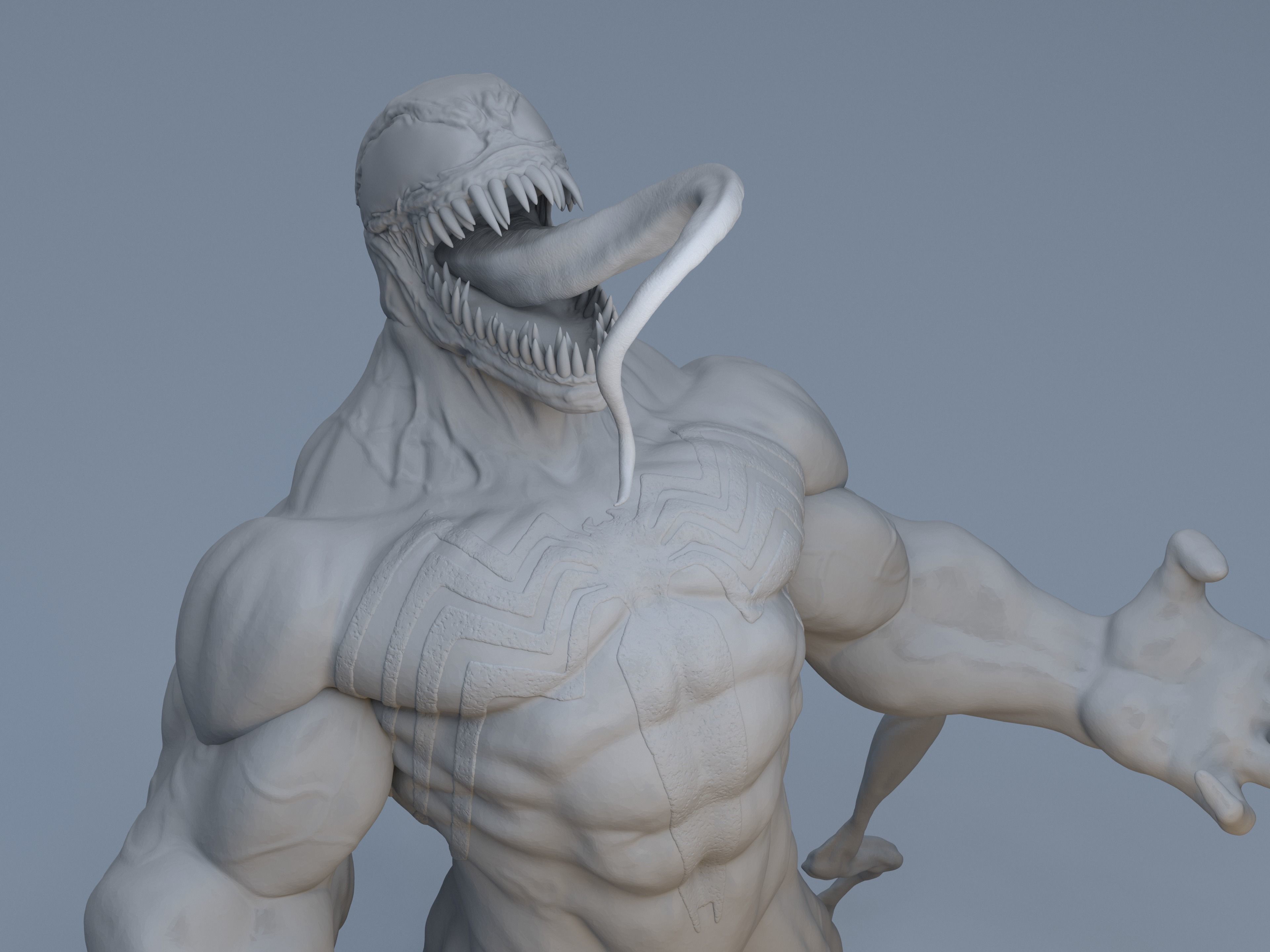 Venom - 3D Print Model statue of 3D print model_7