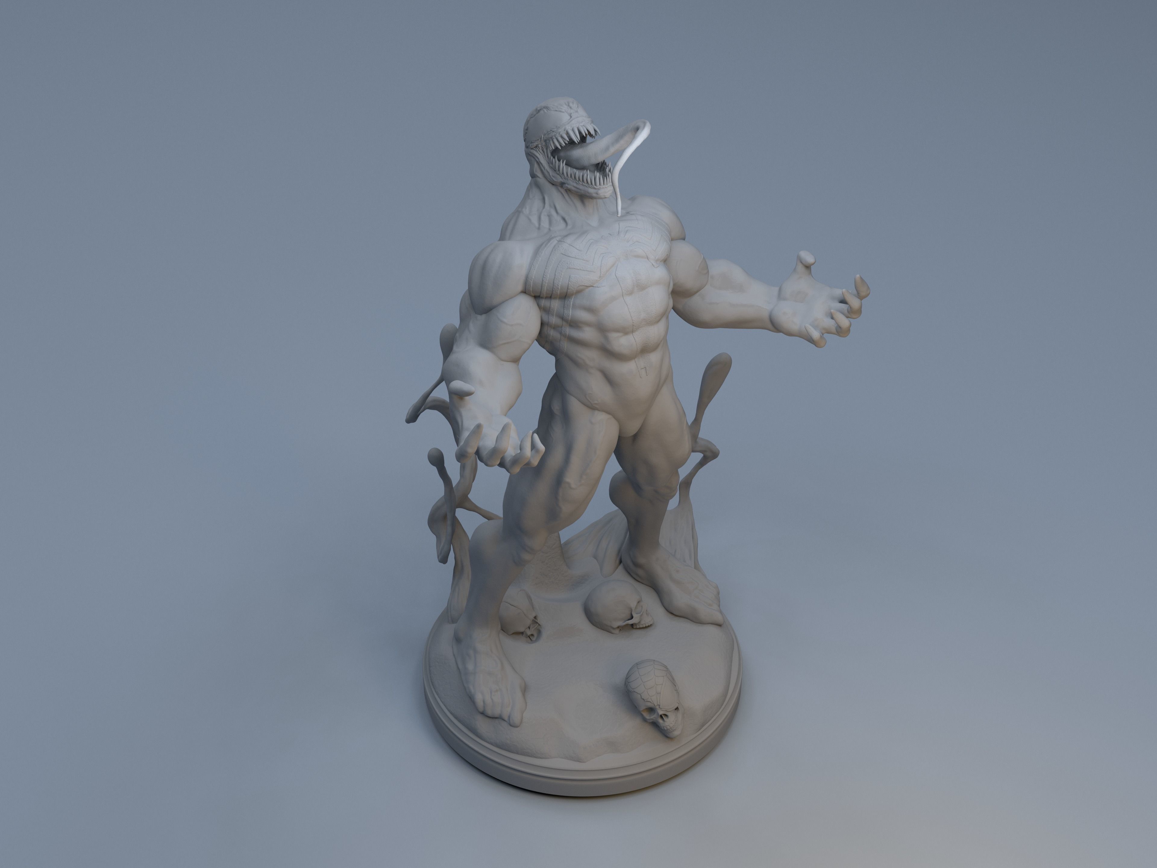 Venom - 3D Print Model statue of 3D print model_9