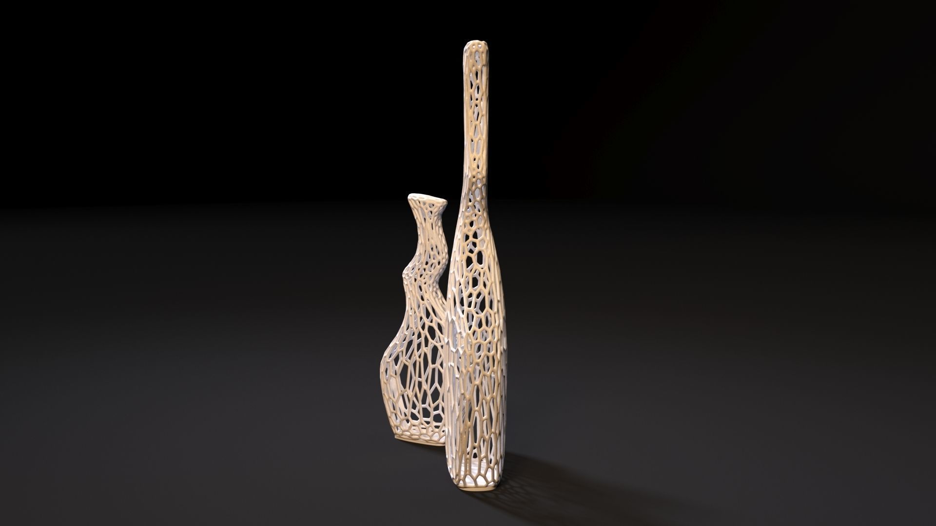 vase voronoi 3D print model_2