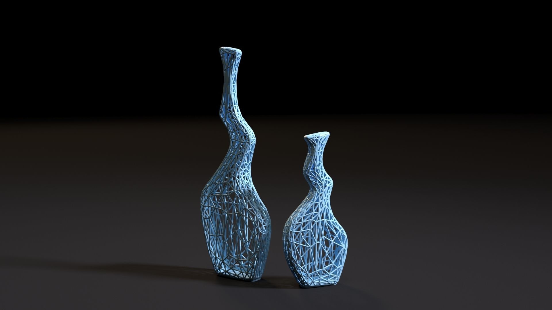 vase voronoi 3D print model_7