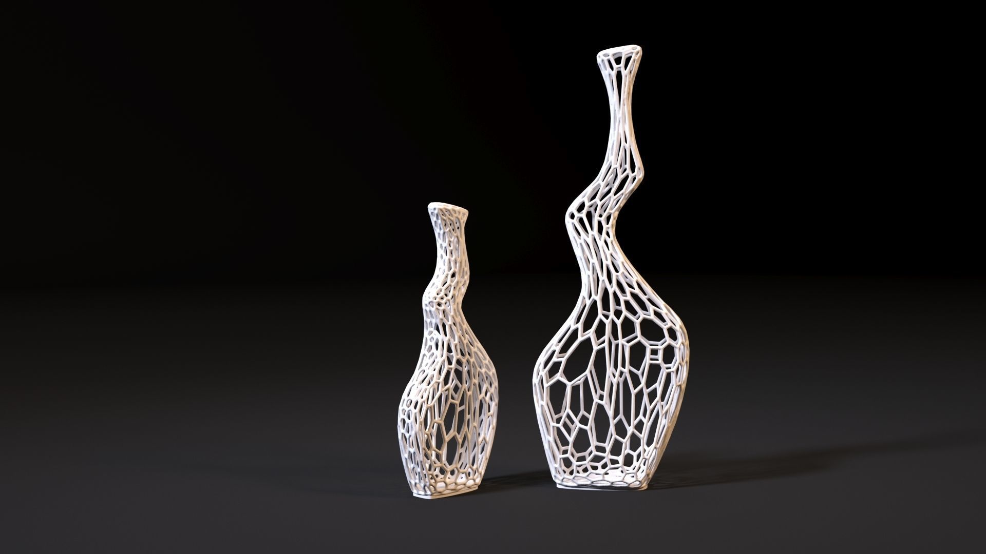 vase voronoi 3D print model_14