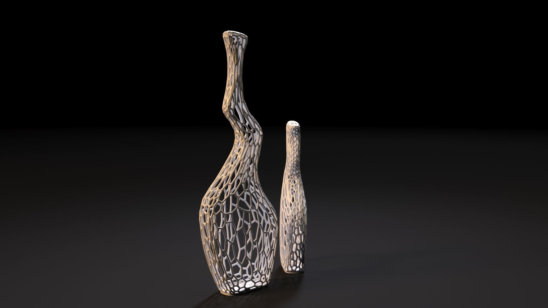 vase voronoi 3D print model_4