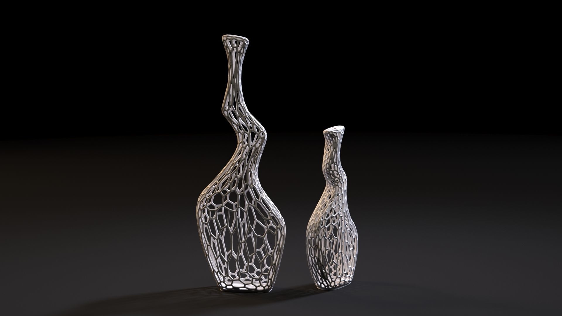 vase voronoi 3D print model_6
