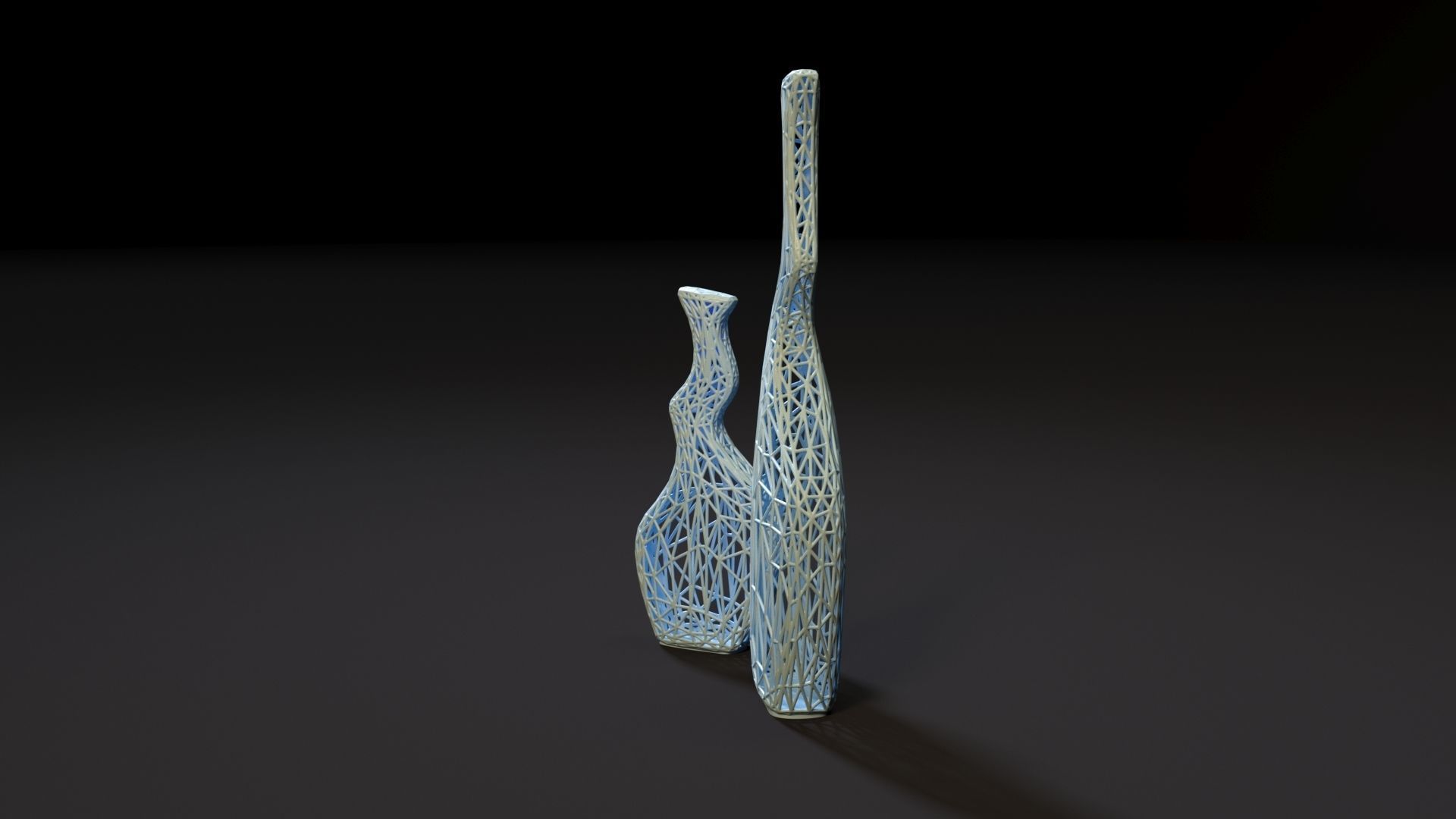 vase voronoi 3D print model_3