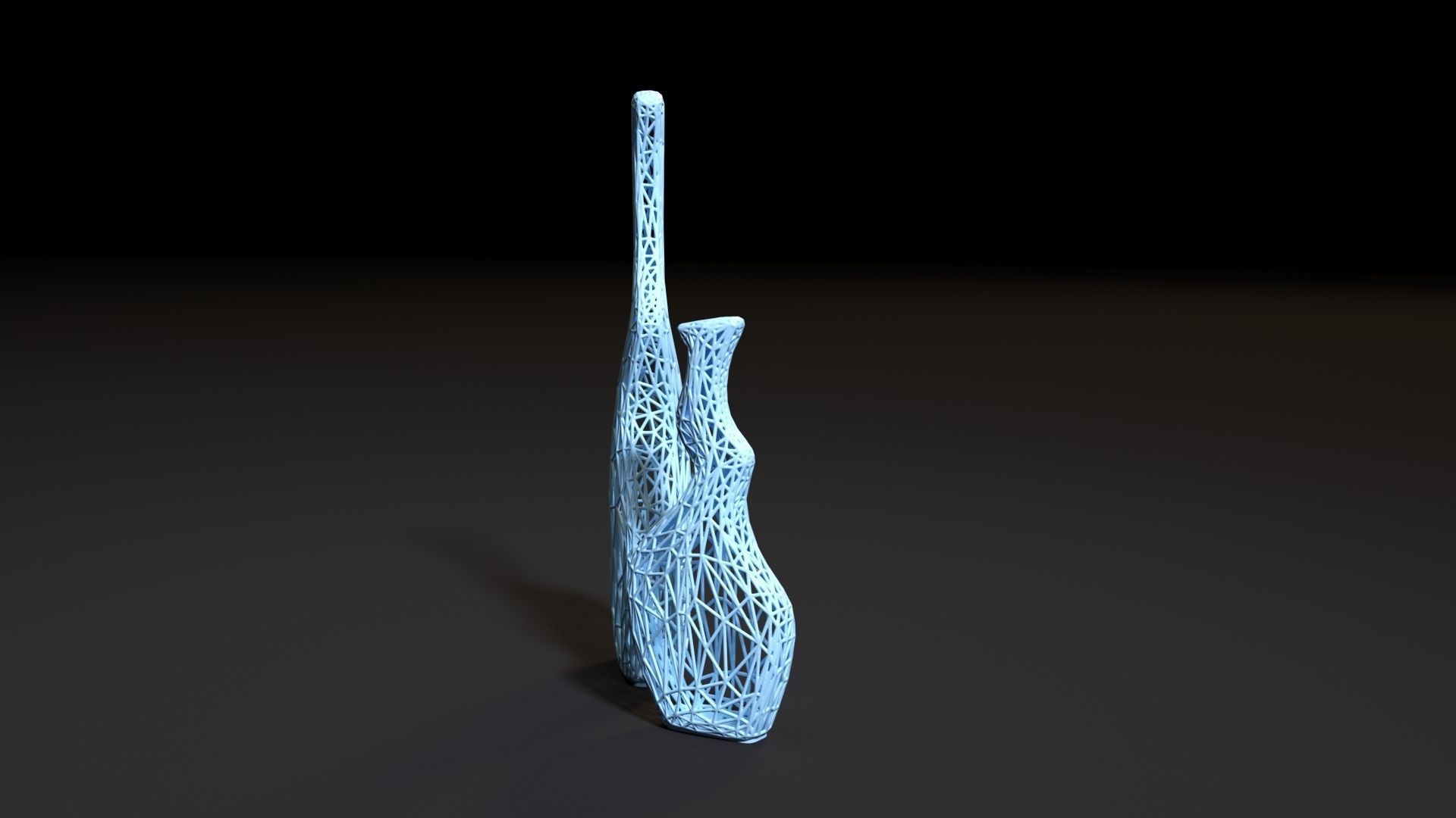 vase voronoi 3D print model_9