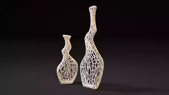 vase voronoi 3D print model