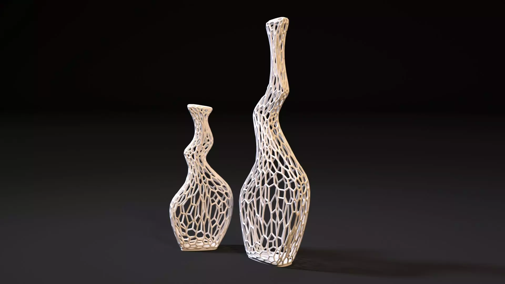 vase voronoi 3D print model_0